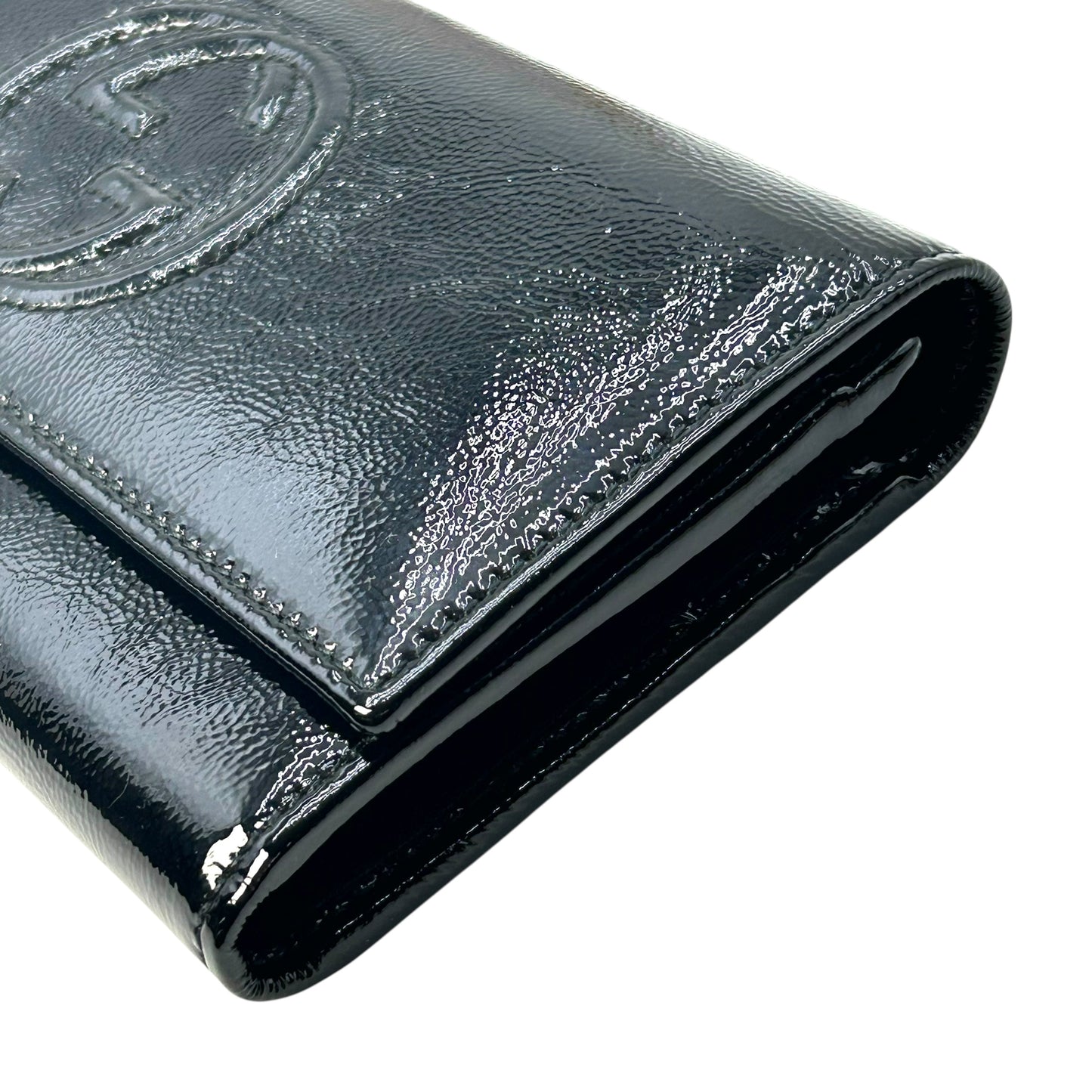 GUCCI Soho Interlocking long wallet
