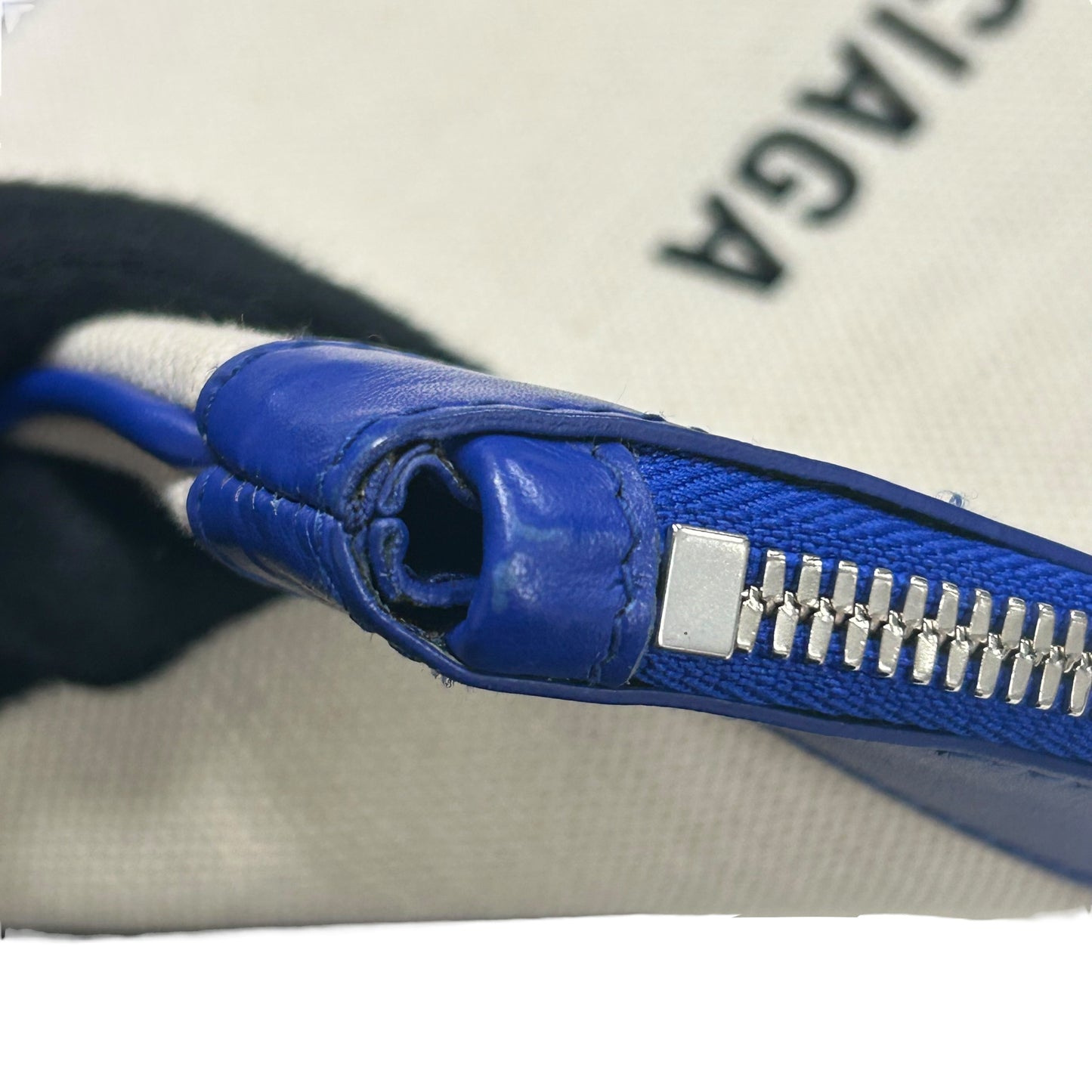 BALENCIAGA Canvas Clutch Bag