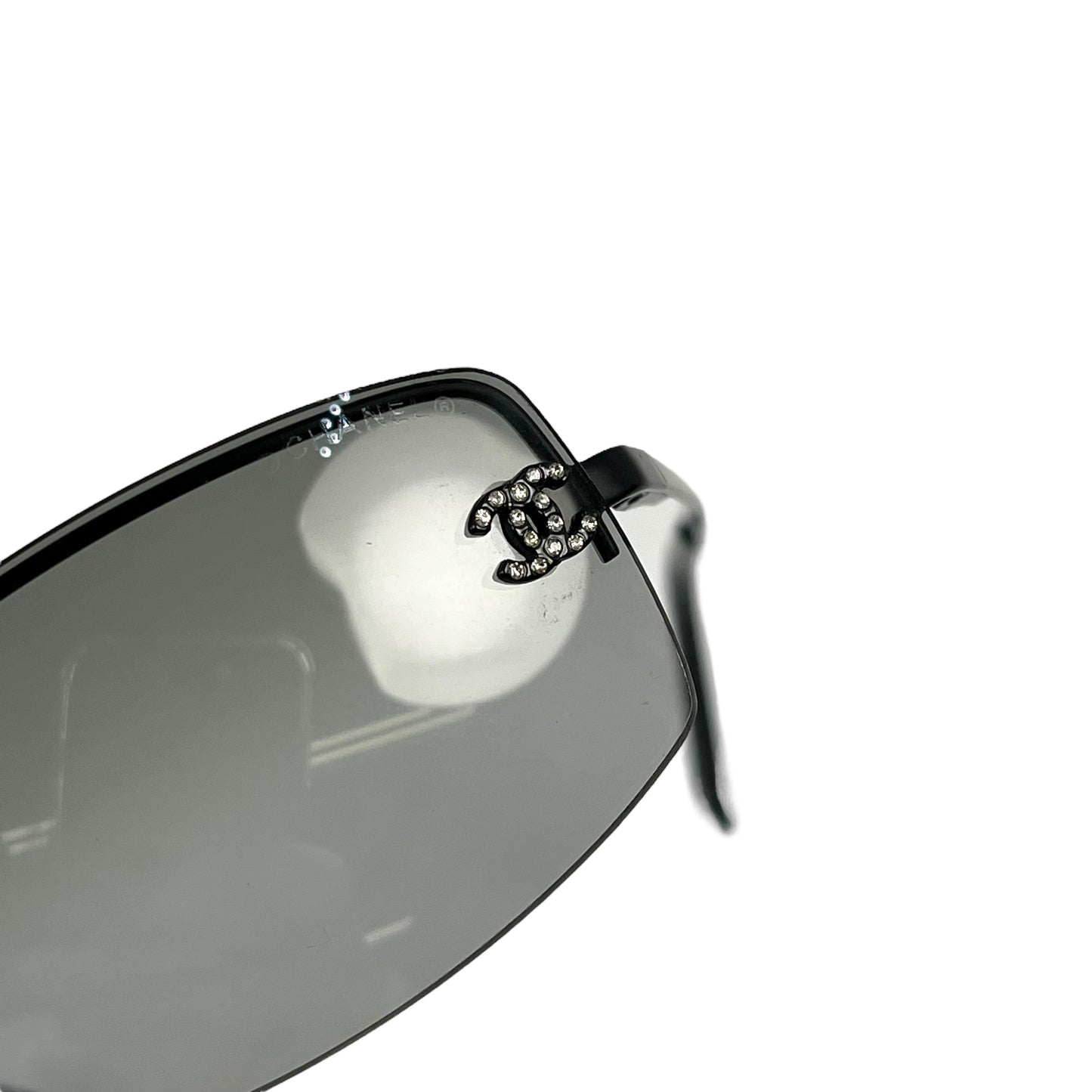 CHANEL CC Rhinestone Sunglasses