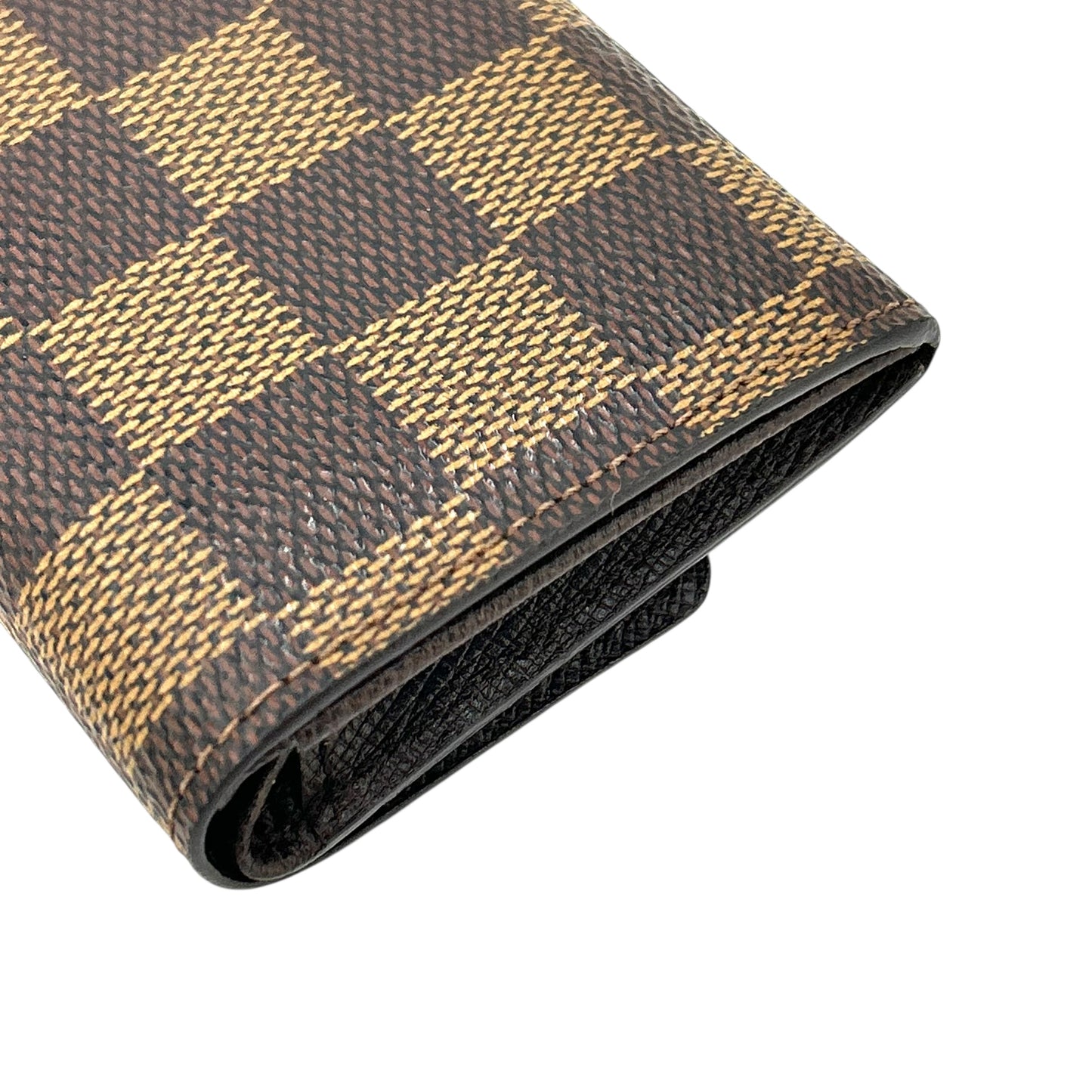 Louis Vuitton Damier Portemonnaie Plat Compact Wallet