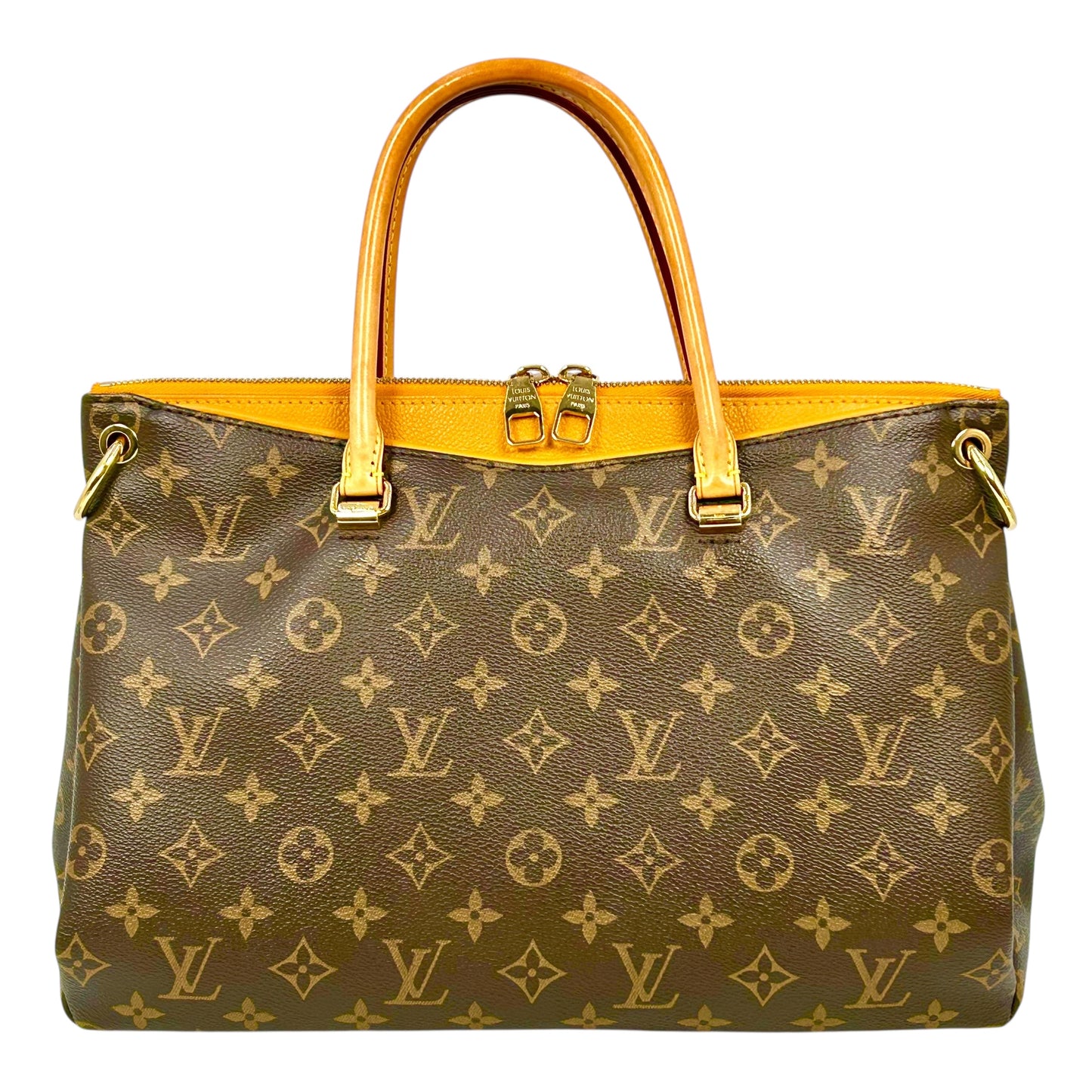 Louis Vuitton Monogram Pallas Safran 2way Hand Bag