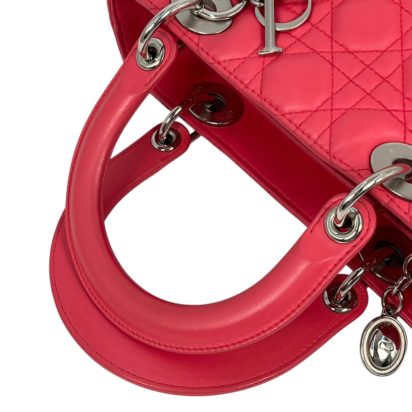 Dior Lady Dior 2way Bag - Pink