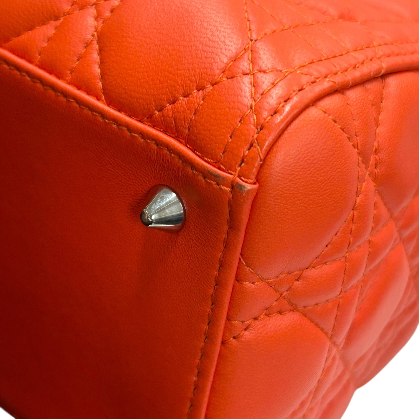 Dior Lady Dior 2way Bag - Orange