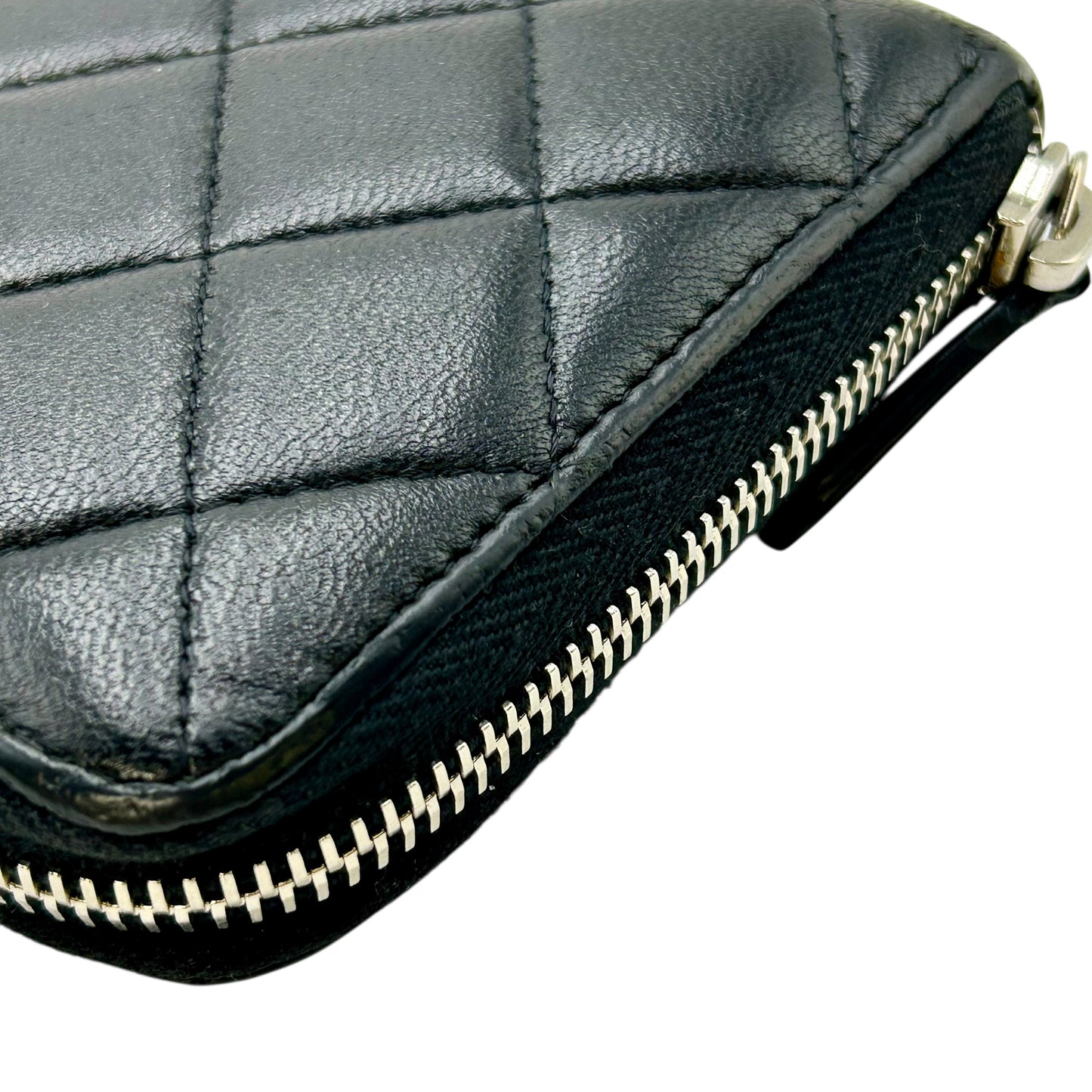 CHANEL Cambon Line Long Wallet - Black