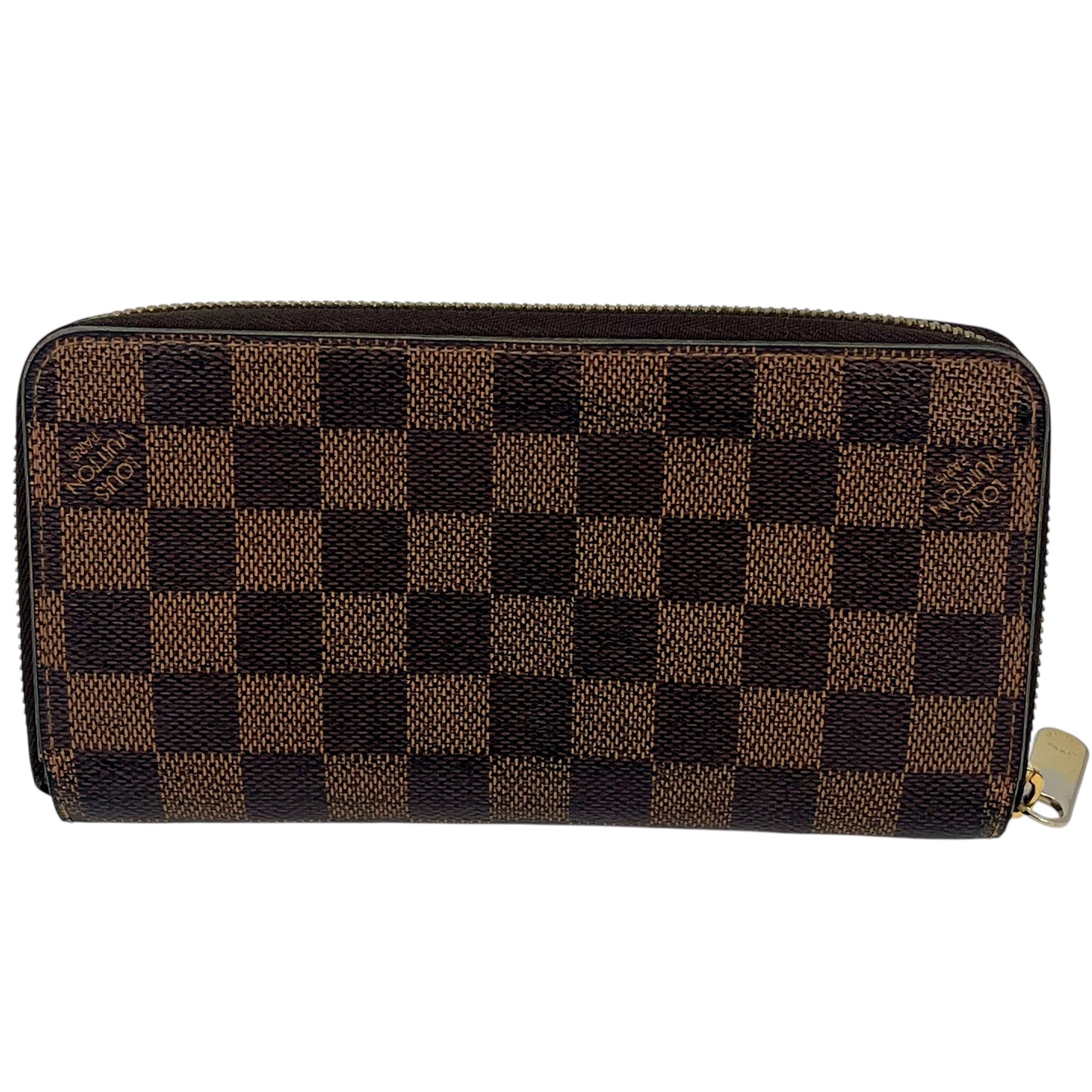 Louis Vuitton Damier Graphite Zippy Long Wallet - Brown - CA2187