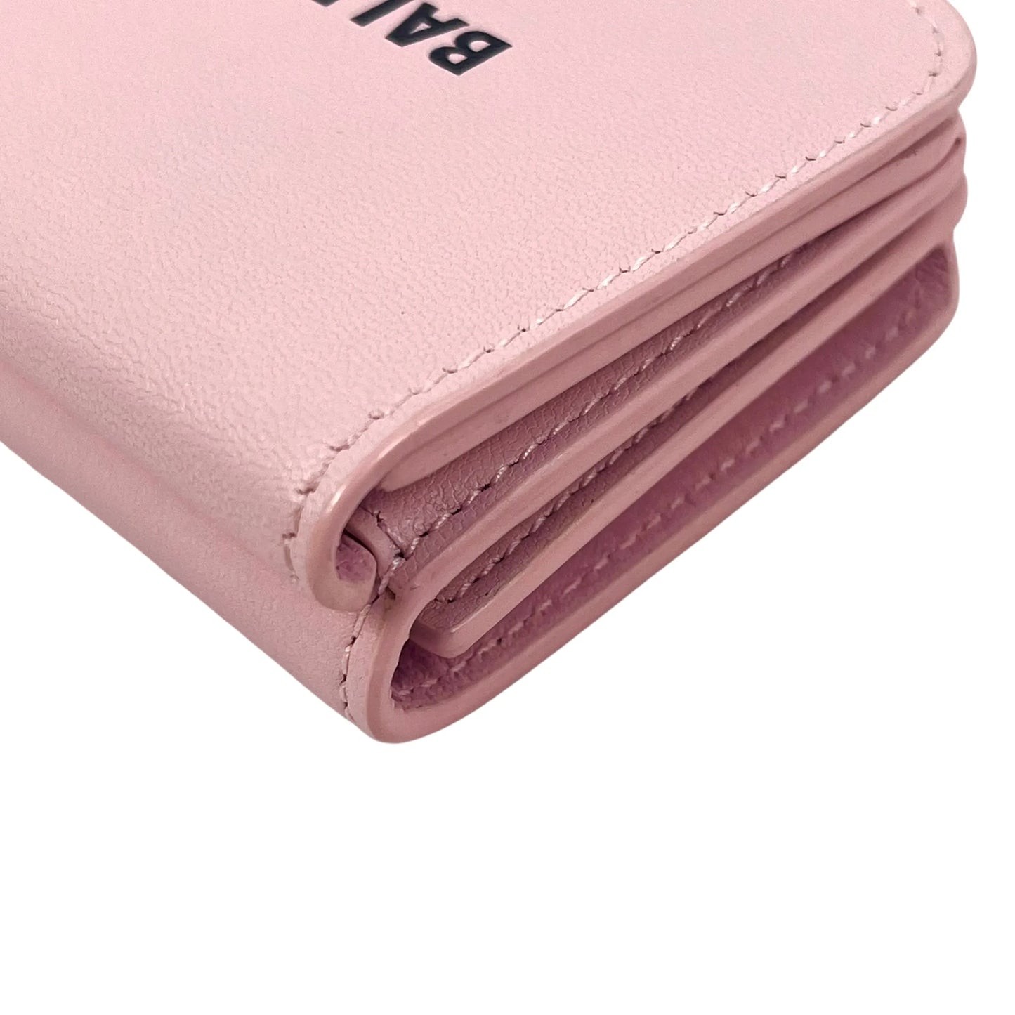 BALENCIAGA Mini Compact Wallet - Pink
