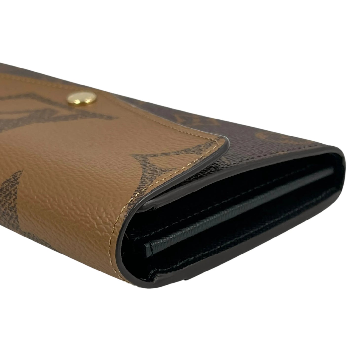 Louis Vuitton Monogram Giant Reverse Saleh Long Wallet - Brown