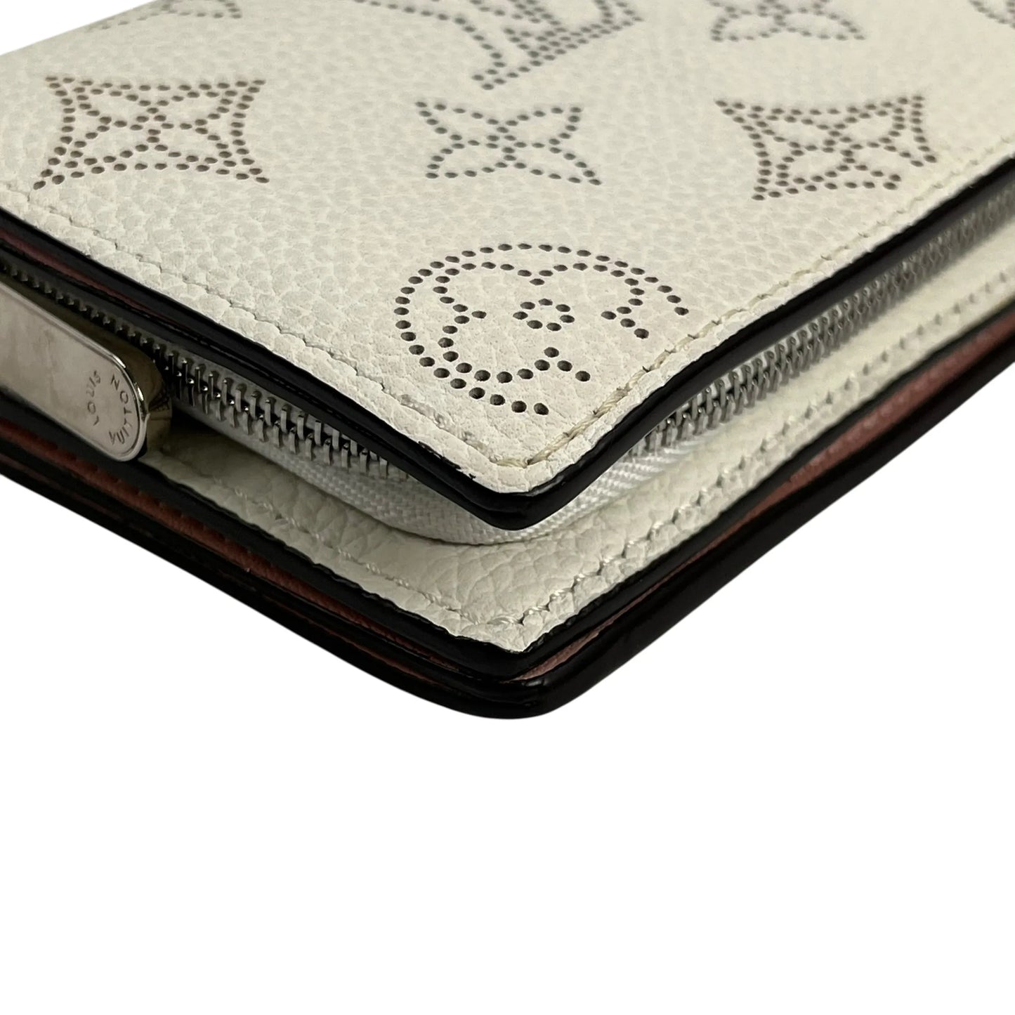 Louis Vuitton Portefeuille Clea Compact Wallet - White