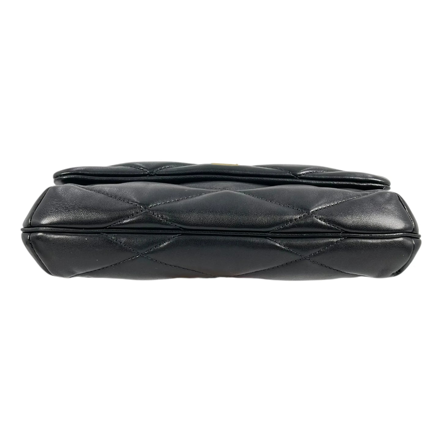Saint Laurent Quilted Leather Hand Bag One Shoulder Bag - Black