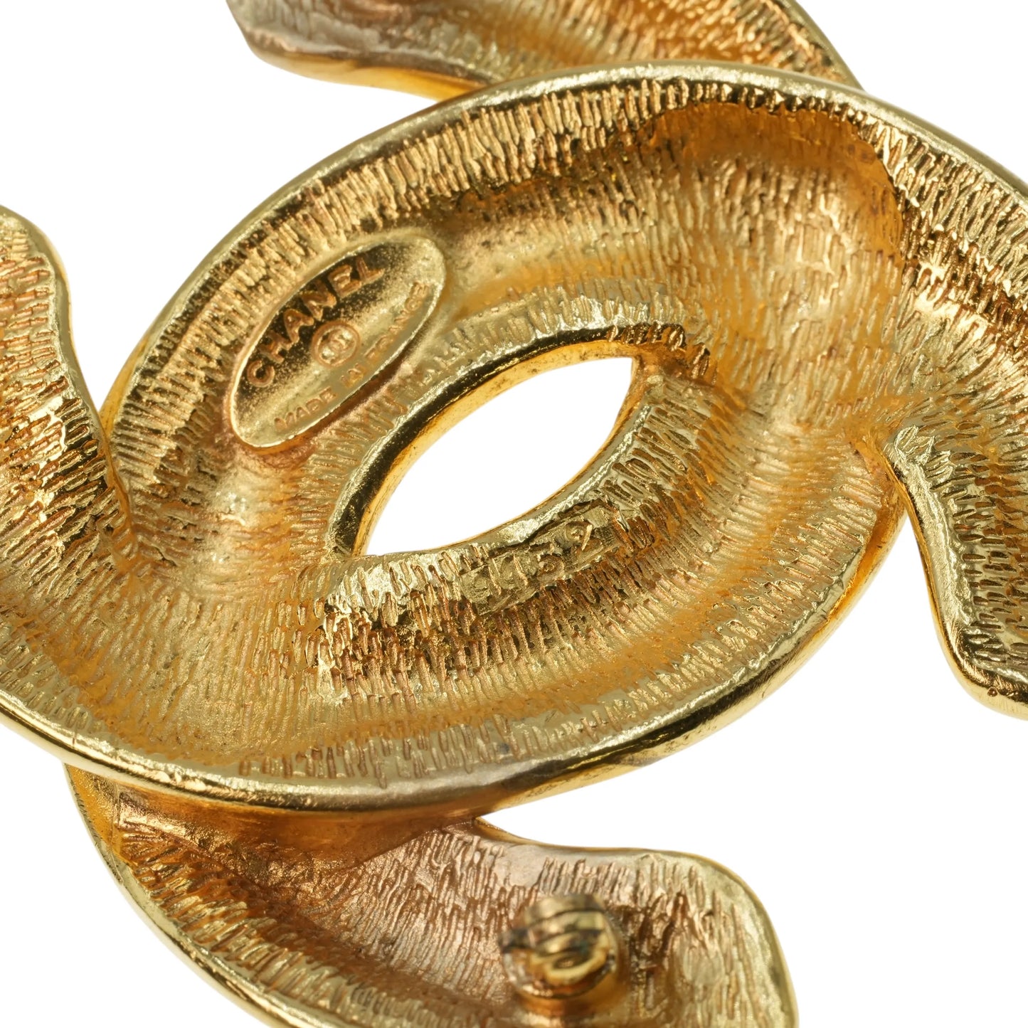 CHANEL CC Logo Brooch Accessories - Gold Plated
