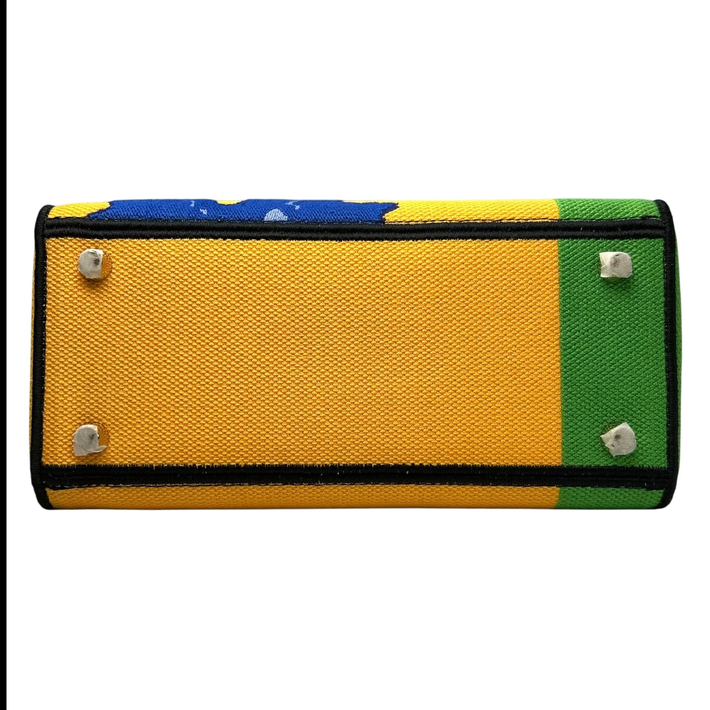 Dior Lady D-Lite Hand Bag - Yellow×Green