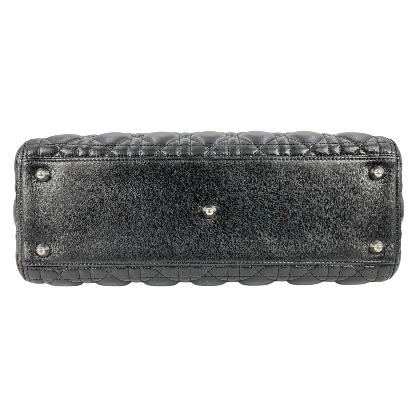 Dior Lady Dior Large Hand Bag - Black