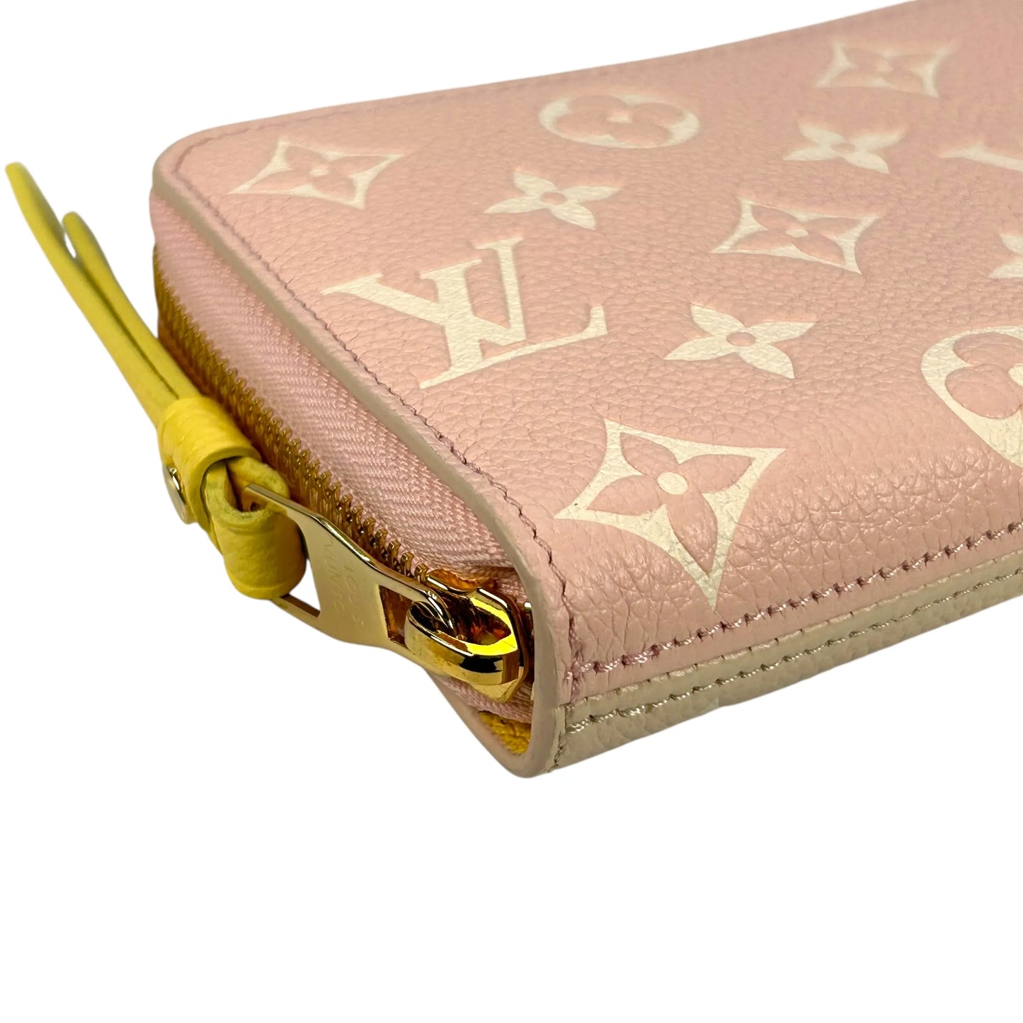 Louis Vuitton Monogram Empreinte Zippy Long Wallet - Pink