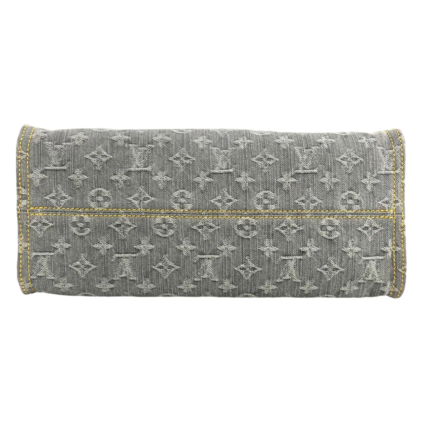 Louis Vuitton Monogram Denim MM Tote Bag - Blue Gray - 33685