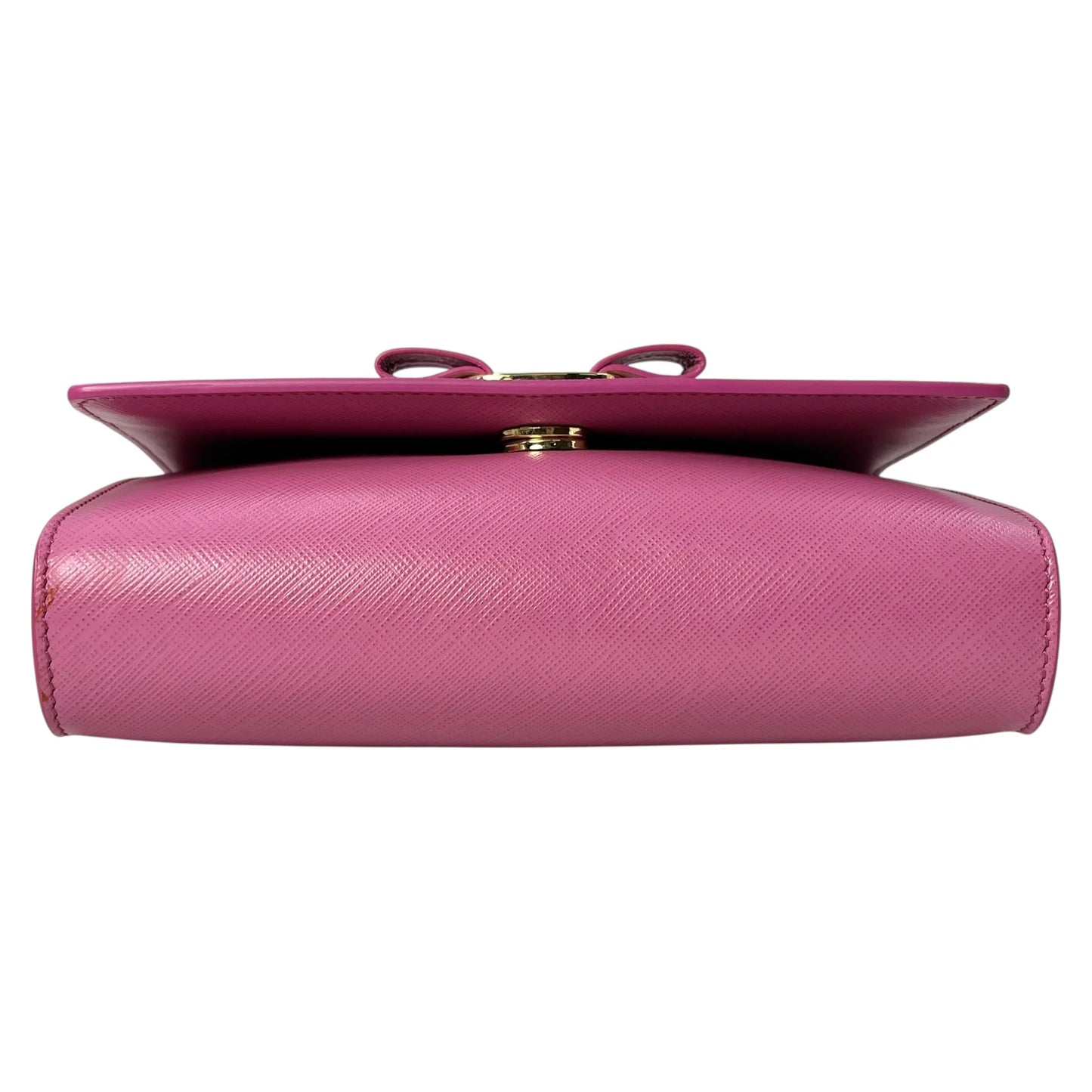 Ferragamo Vera Ribbon Shoulder Bag - Pink