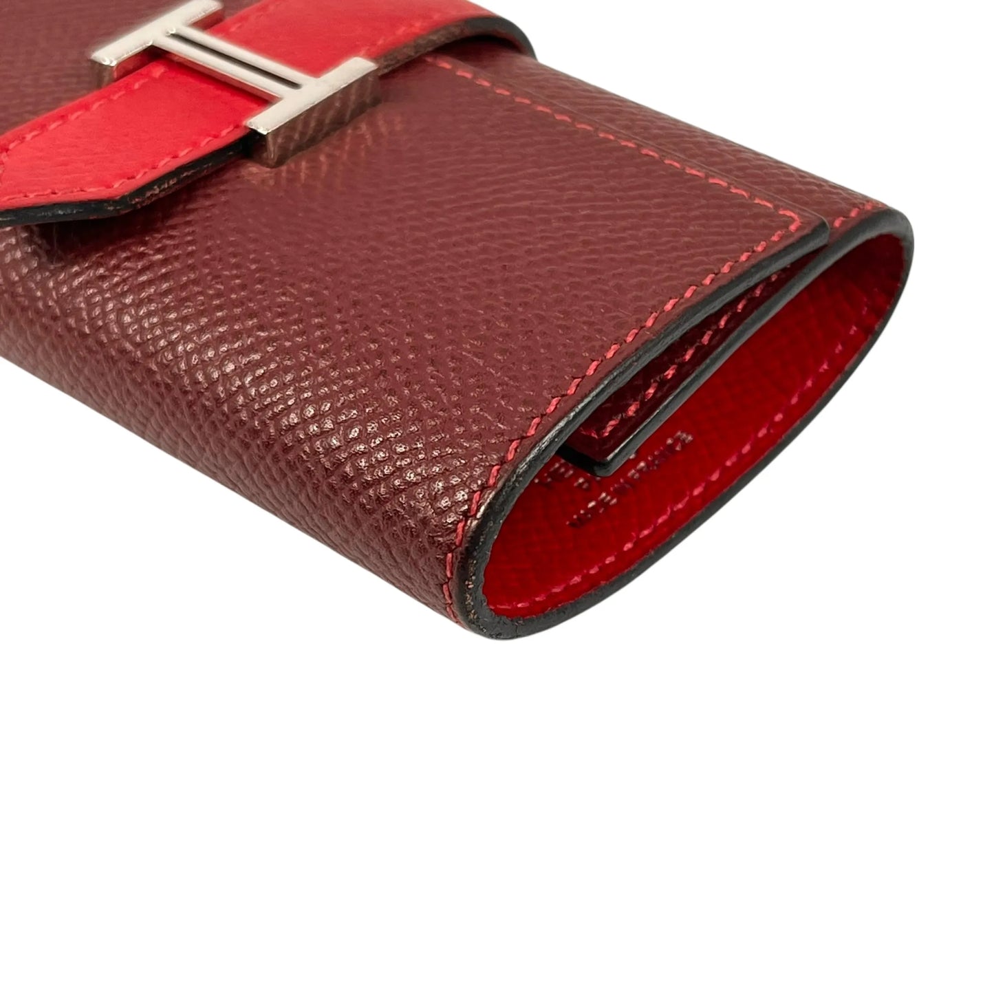 Hermès Bearn Key Case - Rouge Red