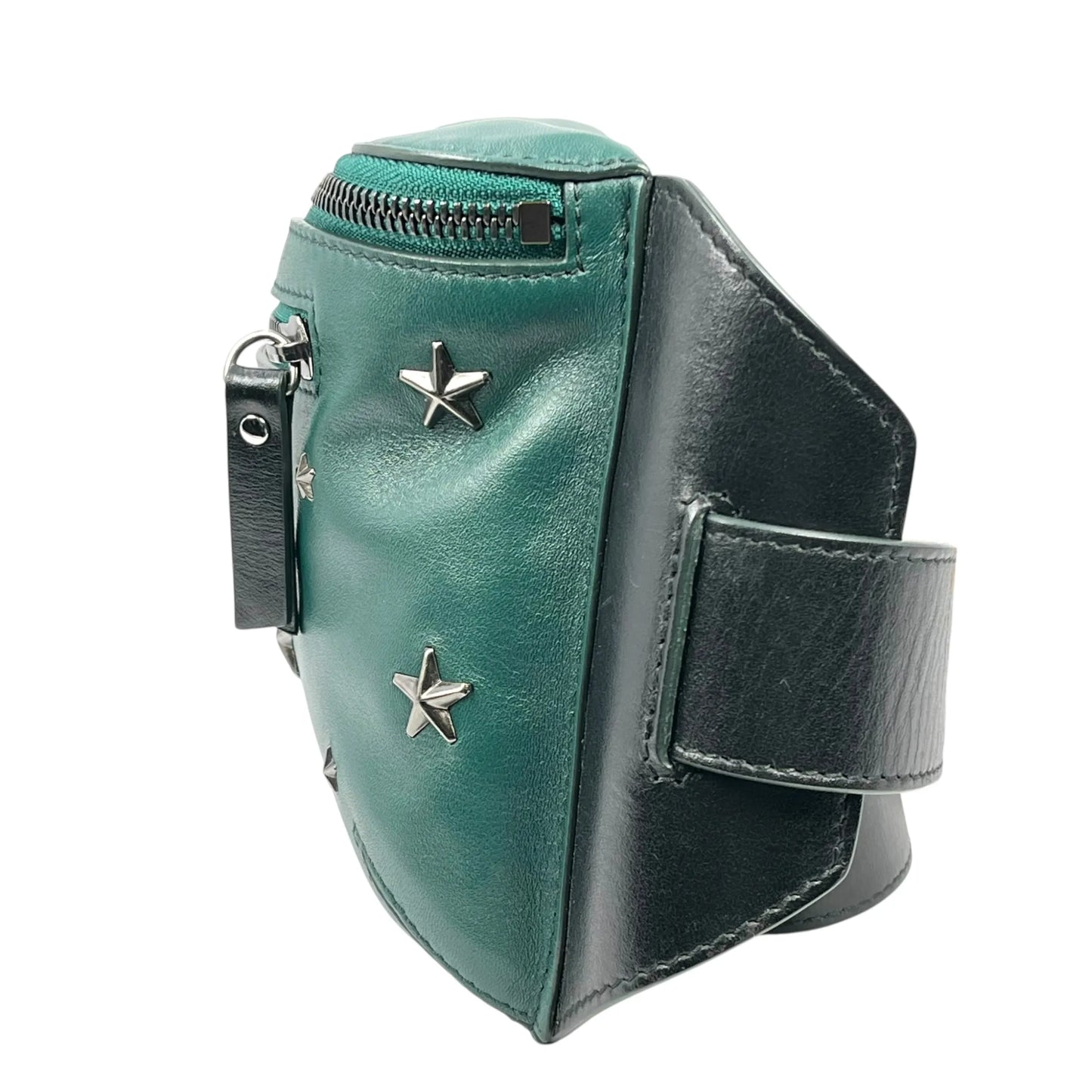 JIMMY CHOO Oscar Star Studs Body Bag - Khaki