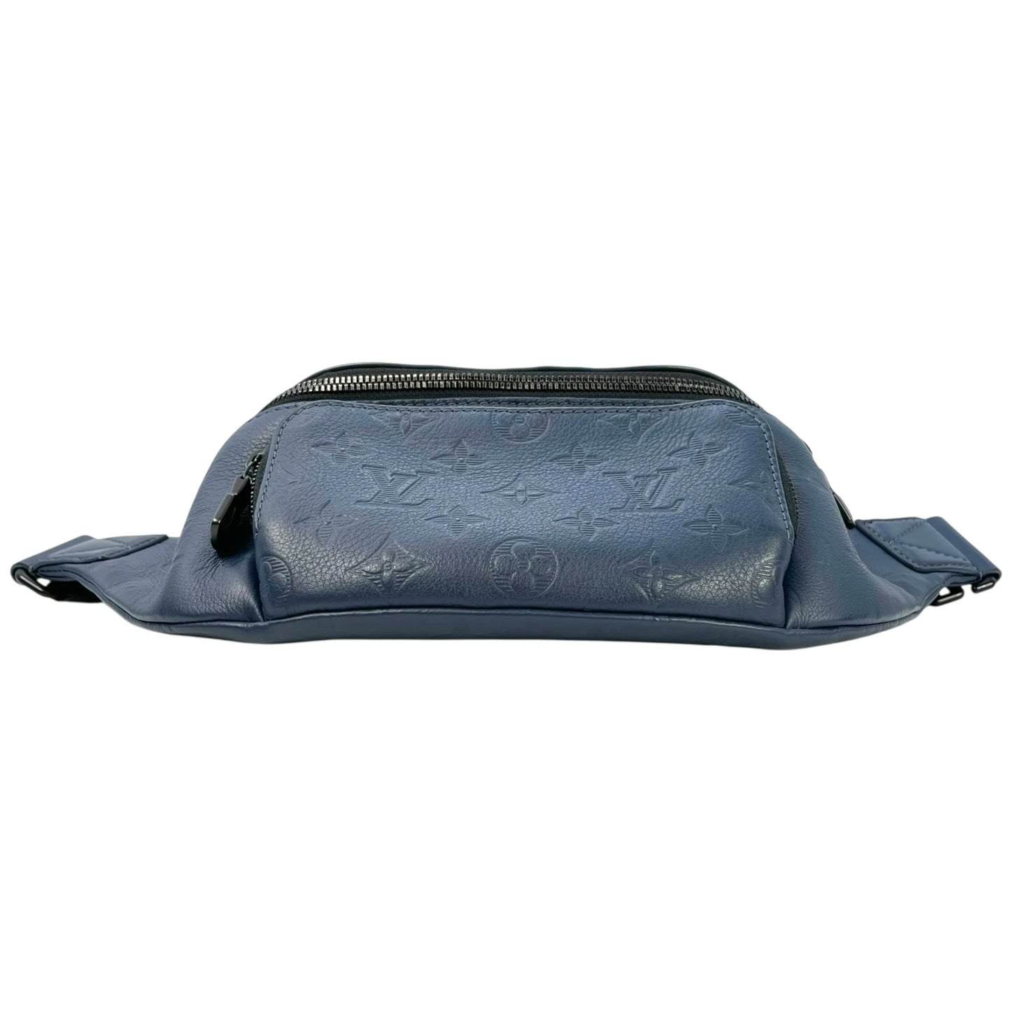Louis Vuitton Monogram Shadow Discovery Bum Bag Body Bag - Navy