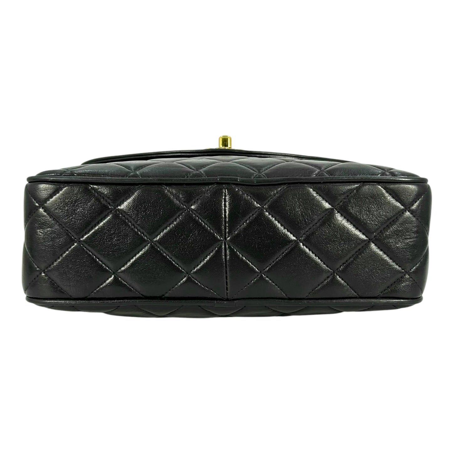 CHANEL Matelasse Tassel Chain Shoulder Bag - Black