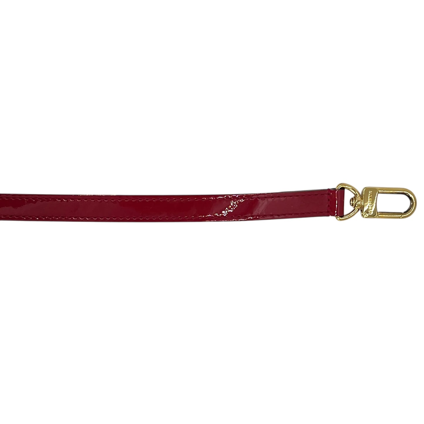 LOUIS VUITTON Vernis Shoulder Strap - Red
