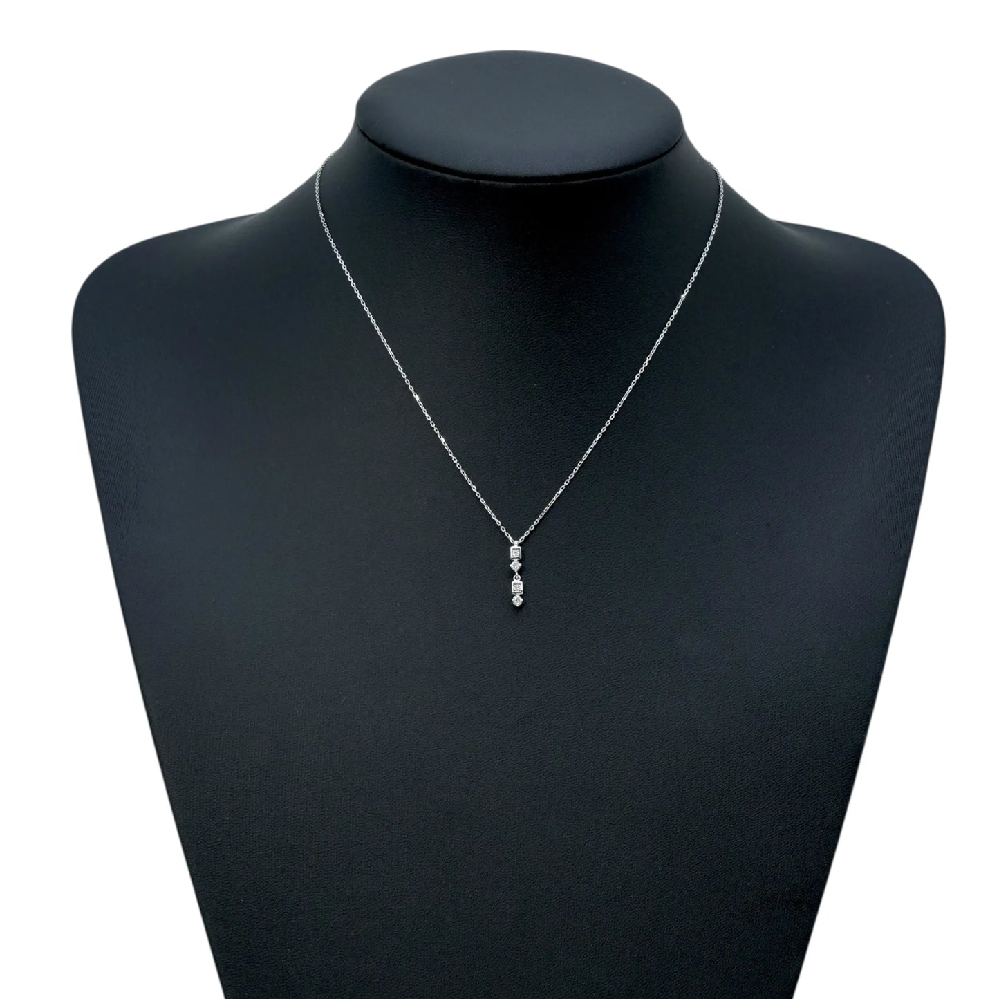 STAR JEWELRY Diamond 0.09 Necklace - 18KWG
