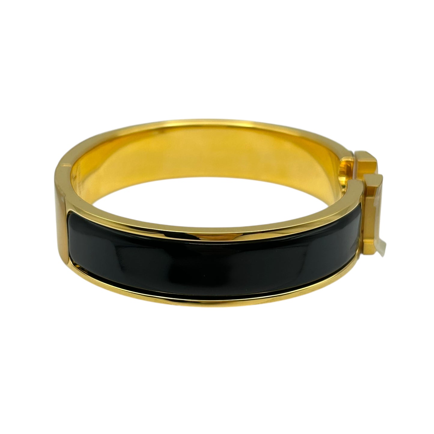 HERMES Clic H Black Gold
