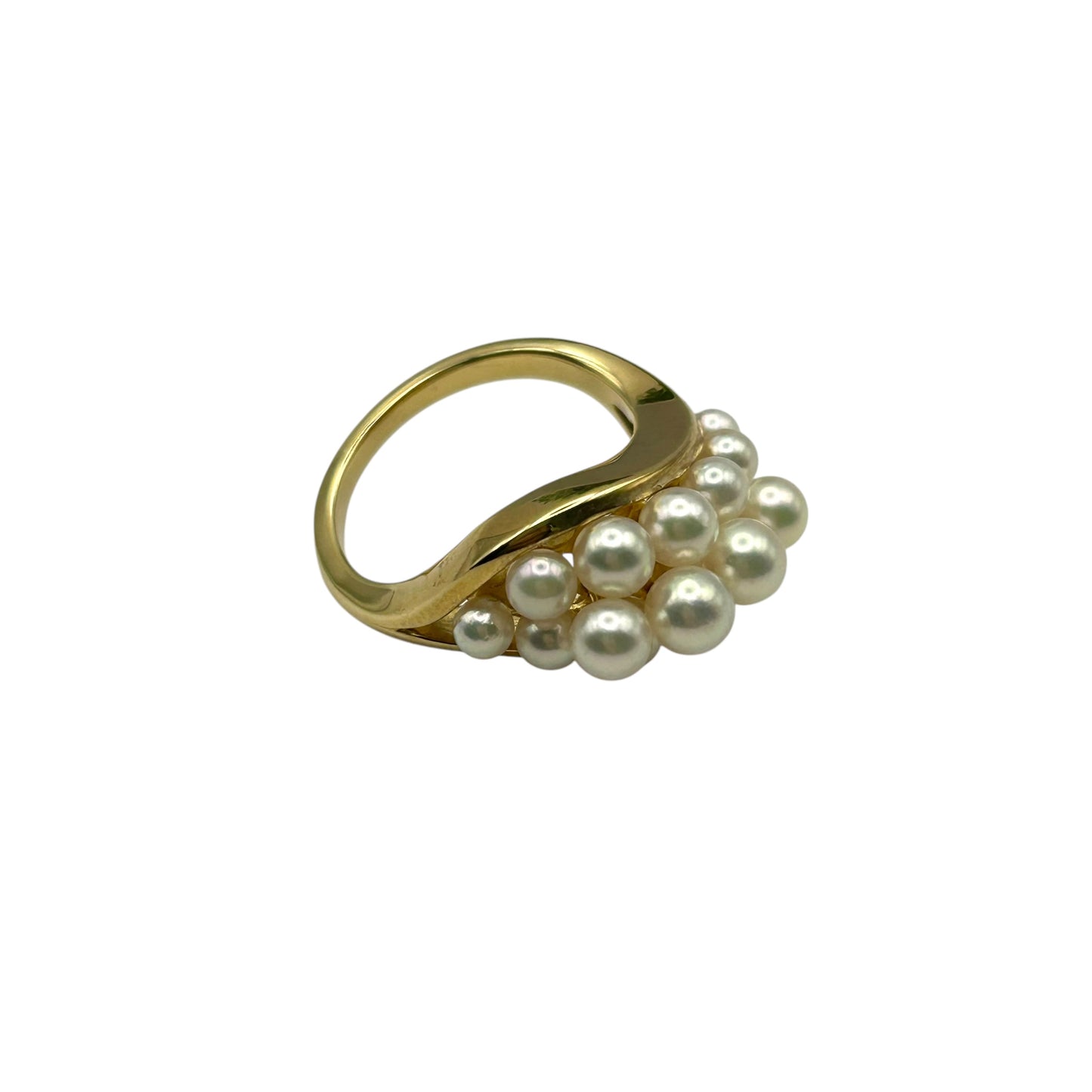 MIKIMOTO K18 Pearl Ring Jewelry