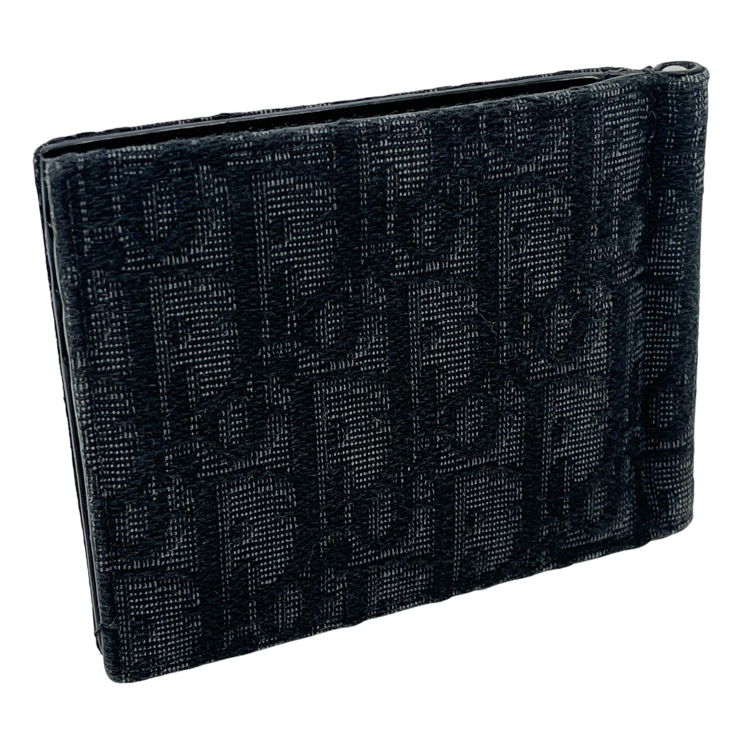 Dior Oblique Jacquard Compact Wallet