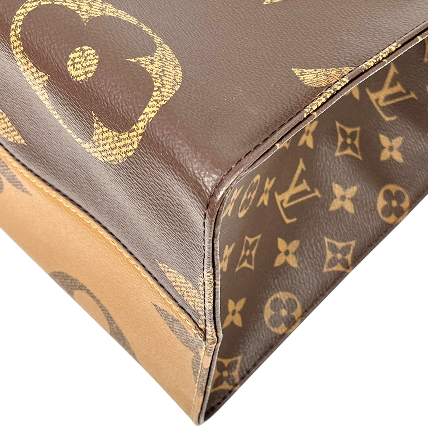 Louis Vuitton On The Go GM Brown Tote Bag