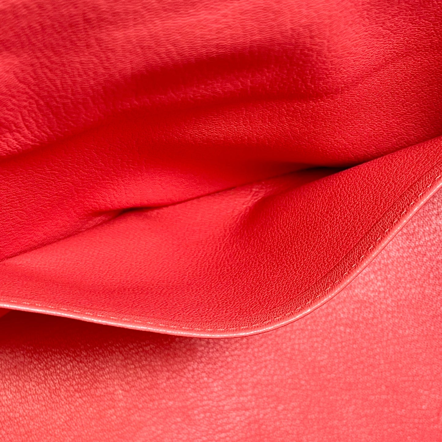 HERMES Birkin30 taurillon Rouge pivoine SVmetal fittings □R