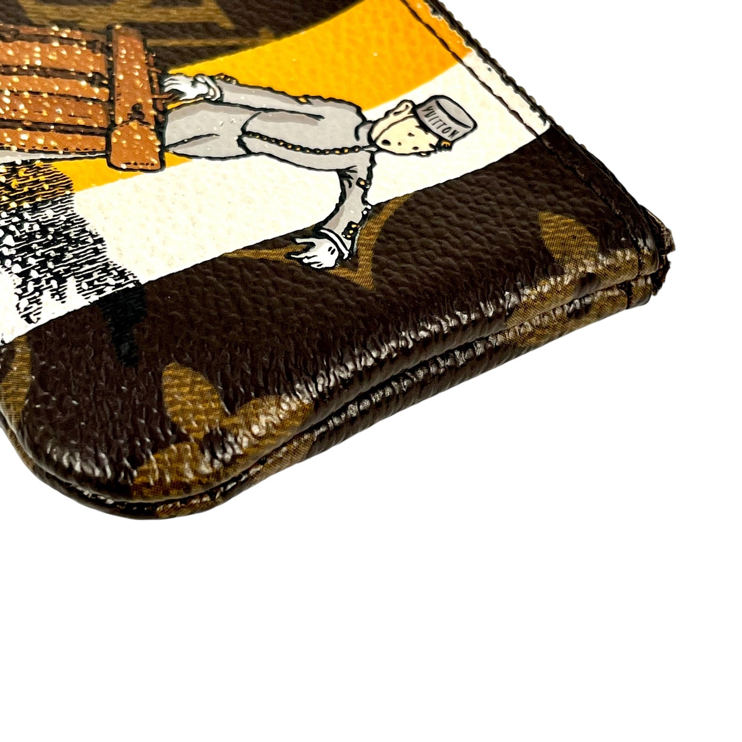 Louis Vuitton Pochette Cles Key ring coin case