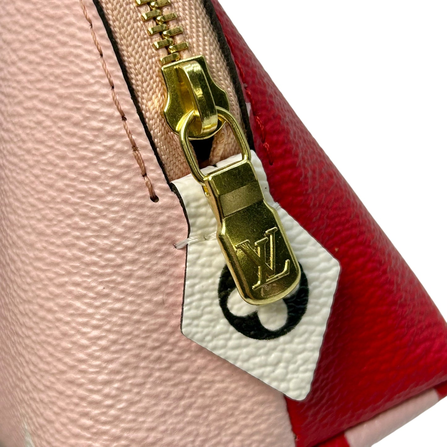 Louis Vuitton Cosmetic Pouch Monogram Giant Red