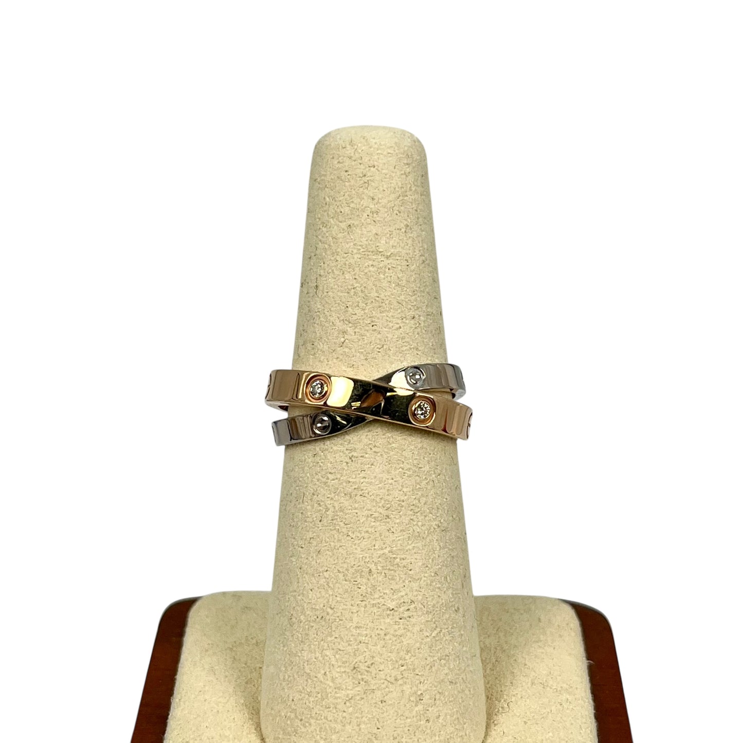 Cartier Be Love Ring K18PG/WG Jewelry