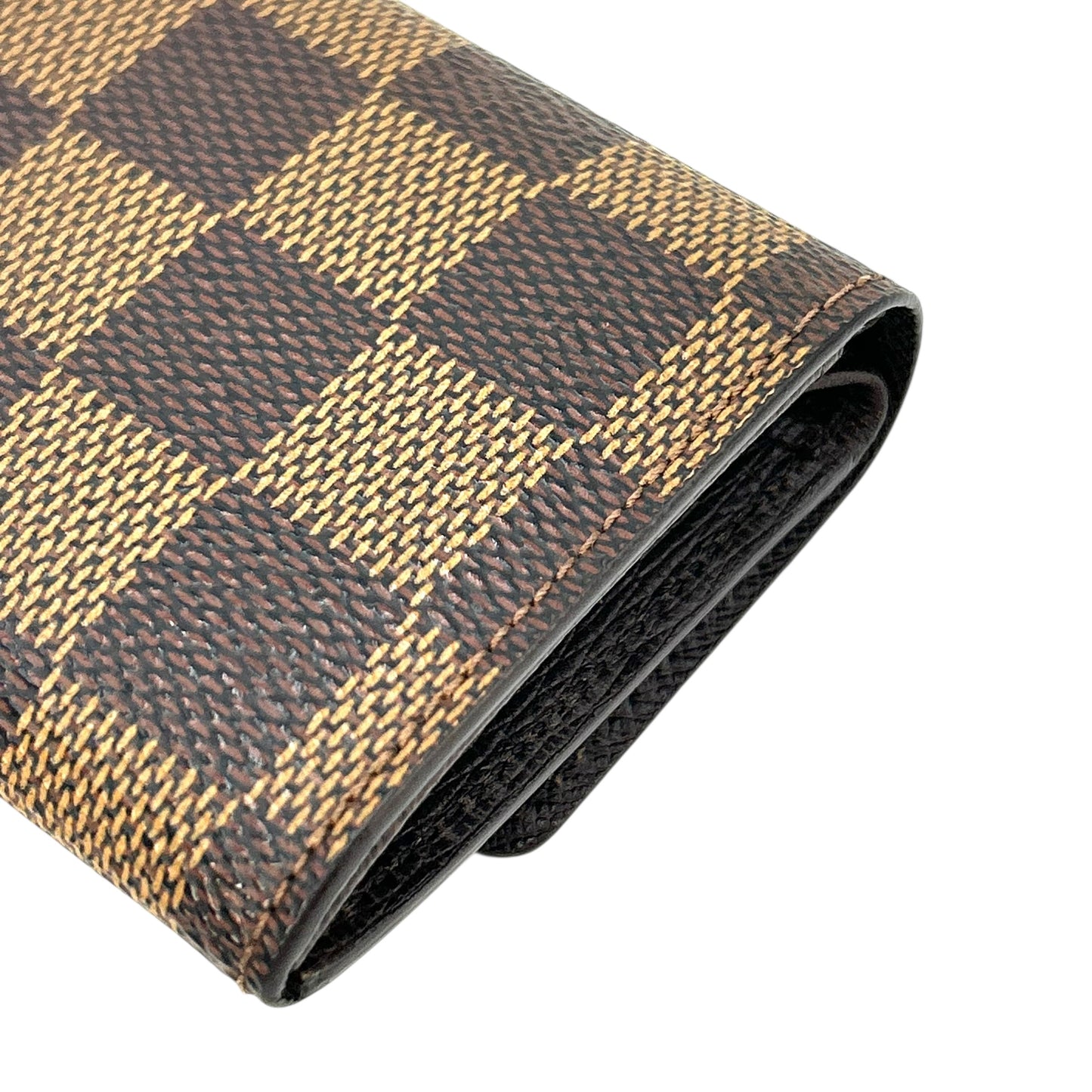 Louis Vuitton Damier Portemonnaie Plat Compact Wallet