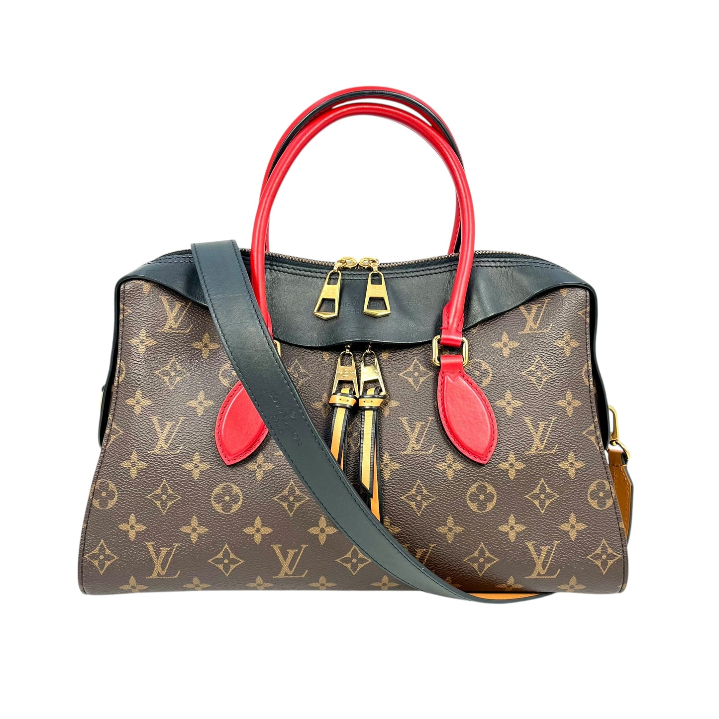 Louis Vuitton Monogram Tuileries Hand Bag - Brown