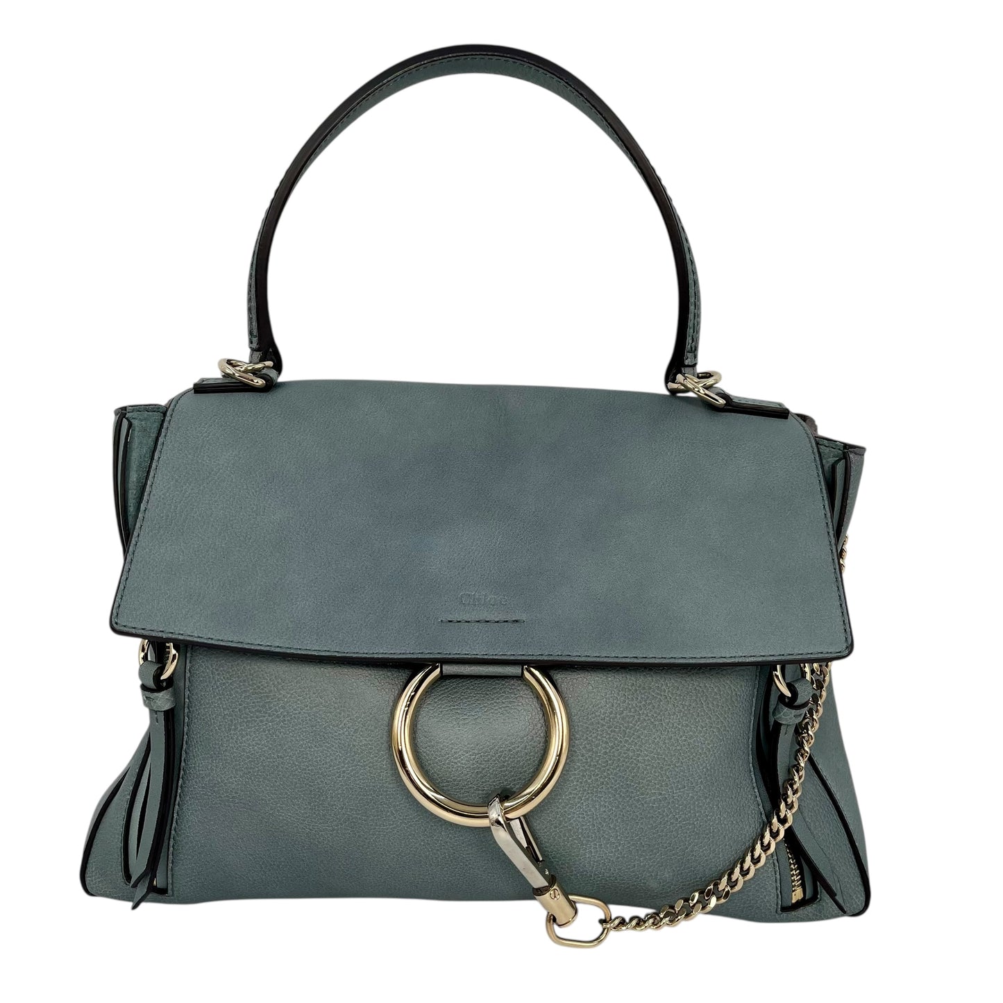 Chloé Faye Day Hand Bag Shoulder Bag - Blue