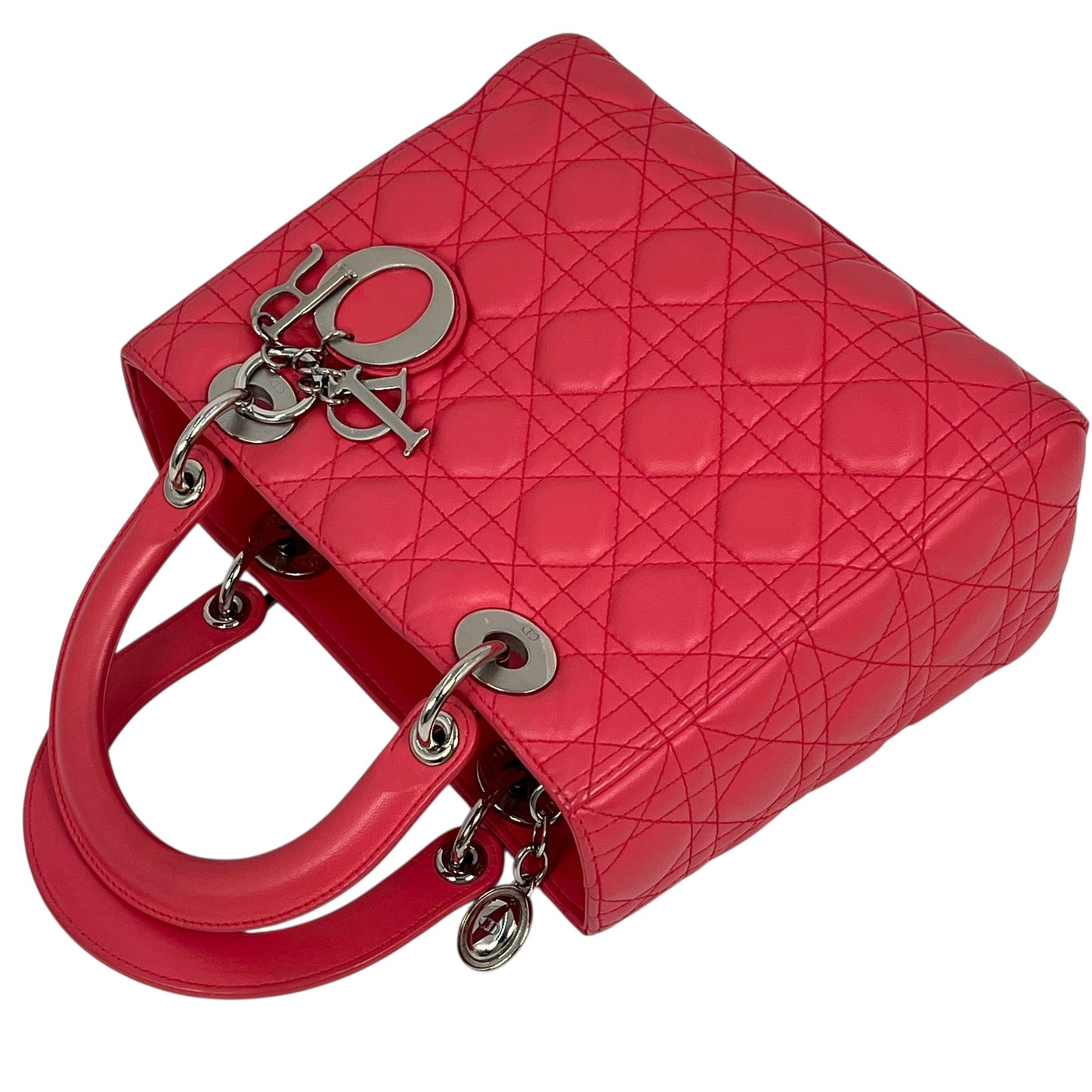 Dior Lady Dior 2way Bag - Pink