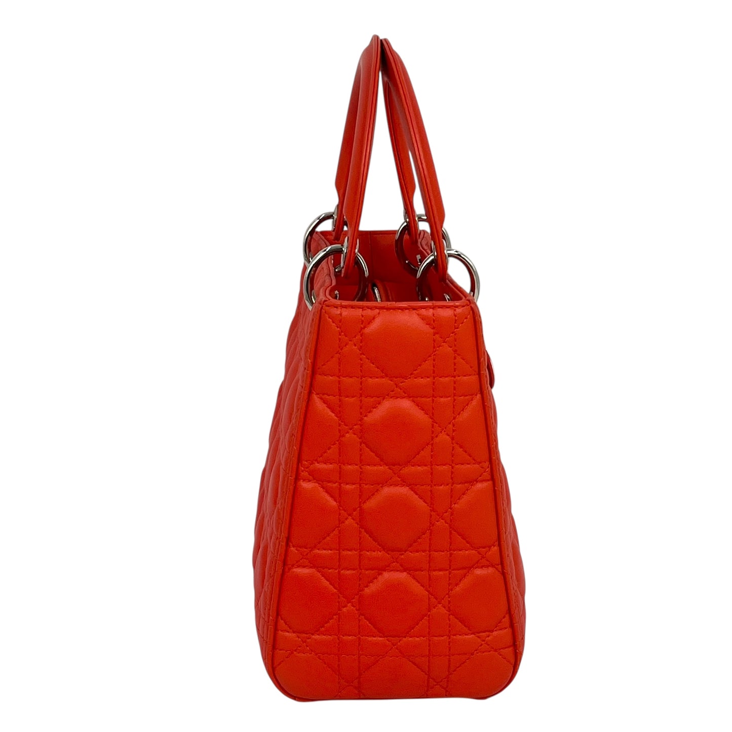 Dior Lady Dior 2way Bag - Orange
