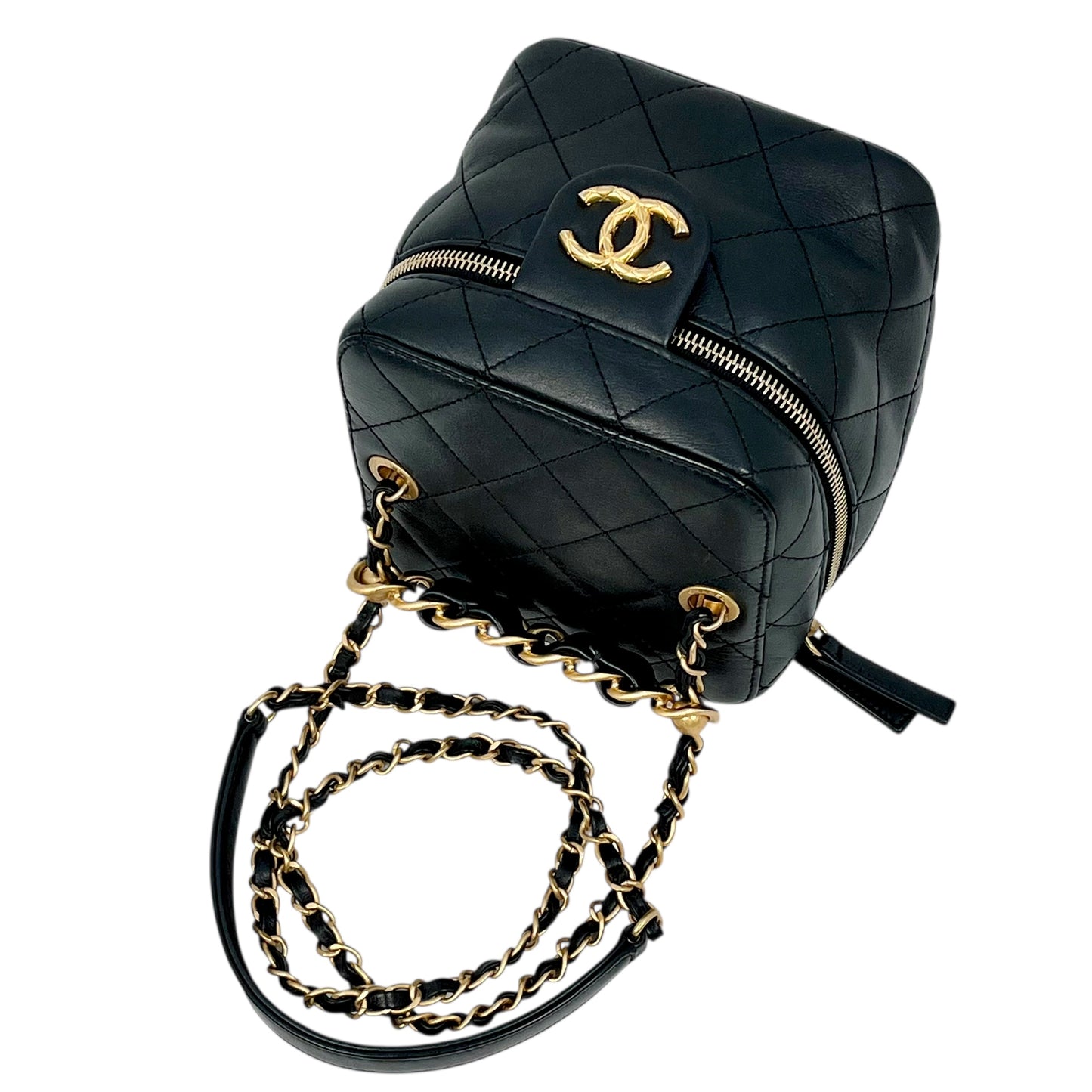 CHANEL Matelasse Small Vanity Chain Shoulder Bag