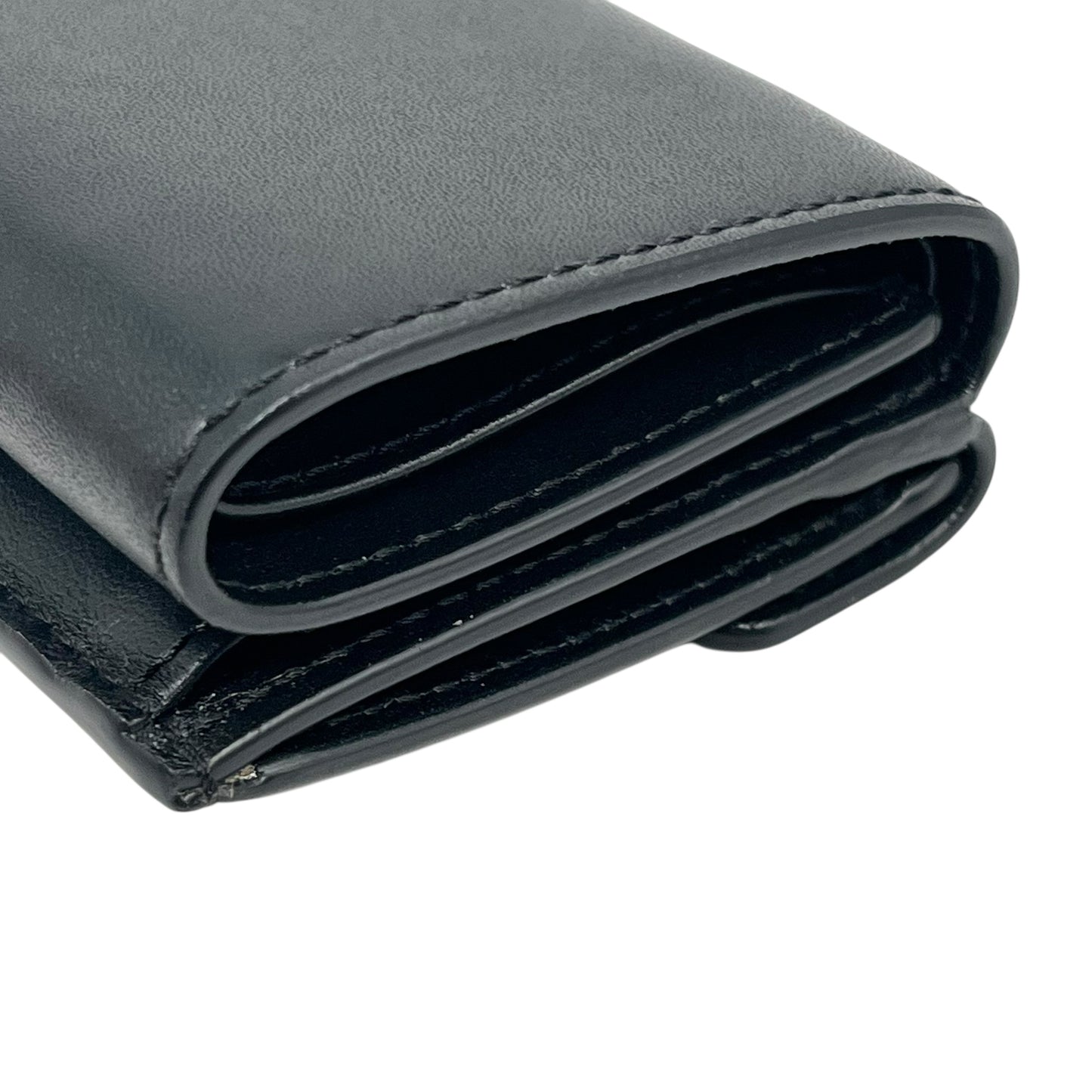 FENDI F Is Fendi Compact Wallet - Black