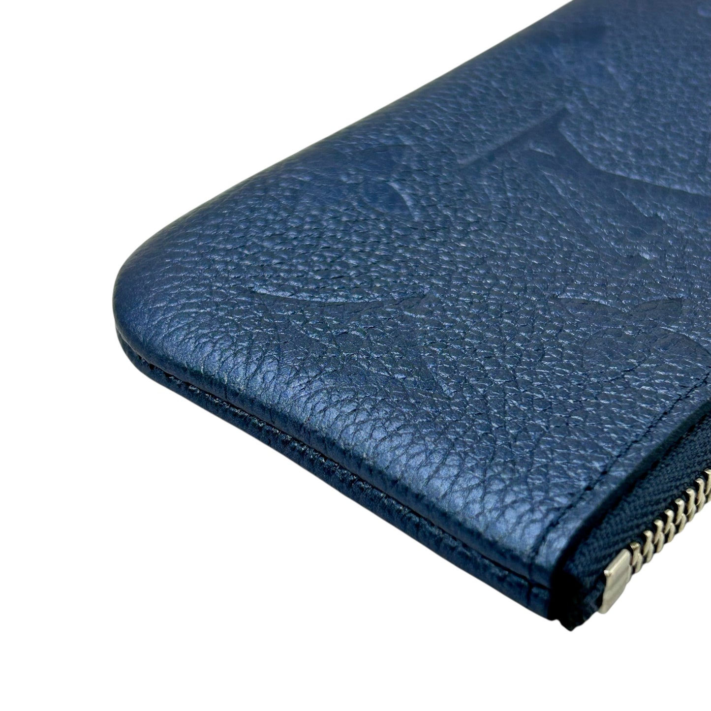 Louis Vuitton Monogram Empreinte Pochette Cles Coin Case - Blue