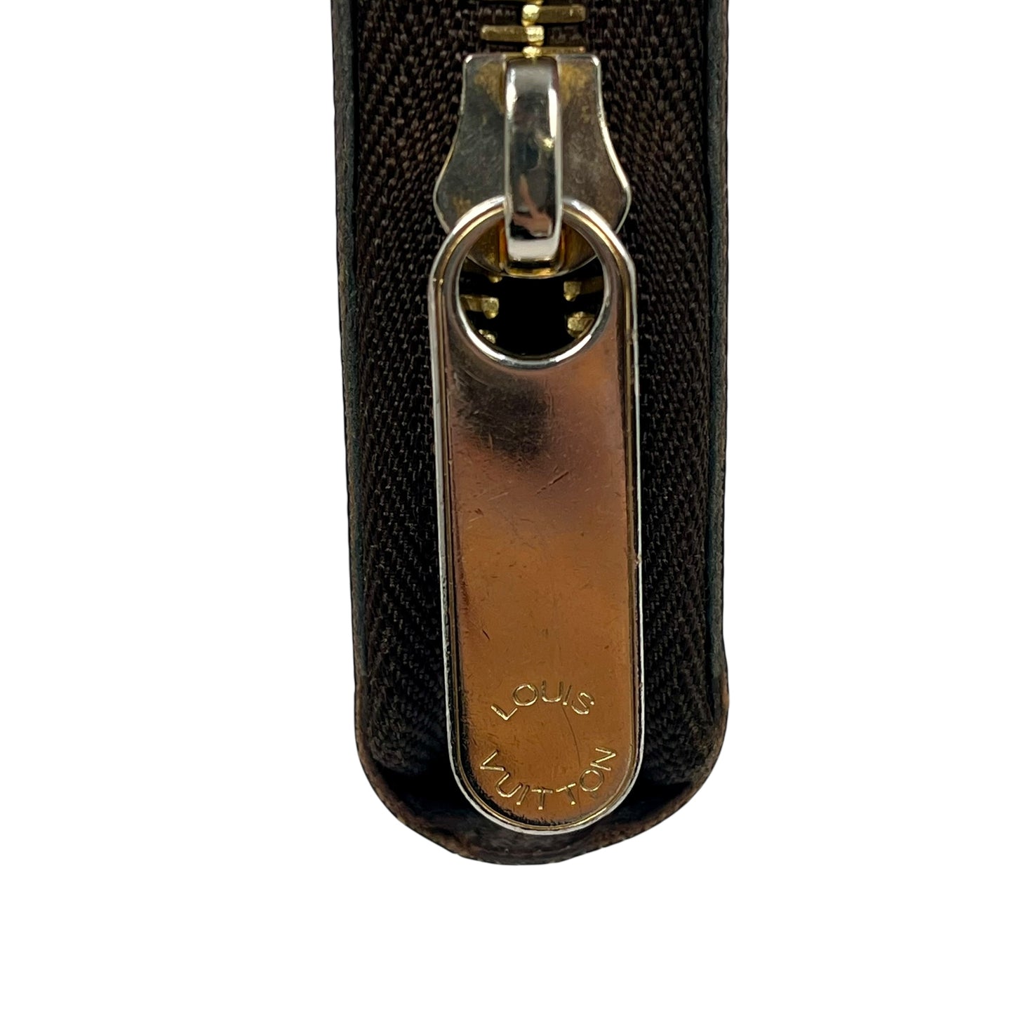 Louis Vuitton Damier Graphite Zippy Long Wallet - Brown - CA2187