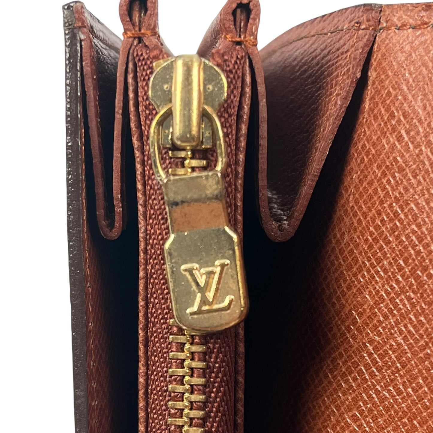 Louis Vuitton Monogram Portemonnaie Credit Bi-fold Long Wallet - Brown 31496