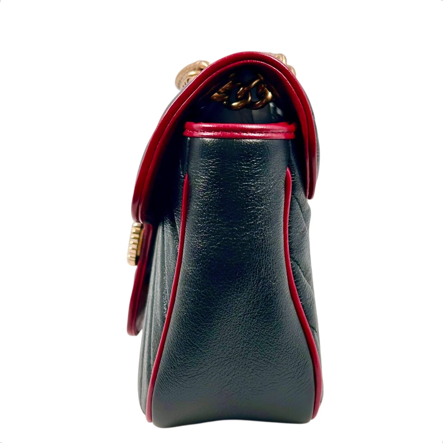 GUCCI GG Marmont Quilted Chain Shoulder Bag
