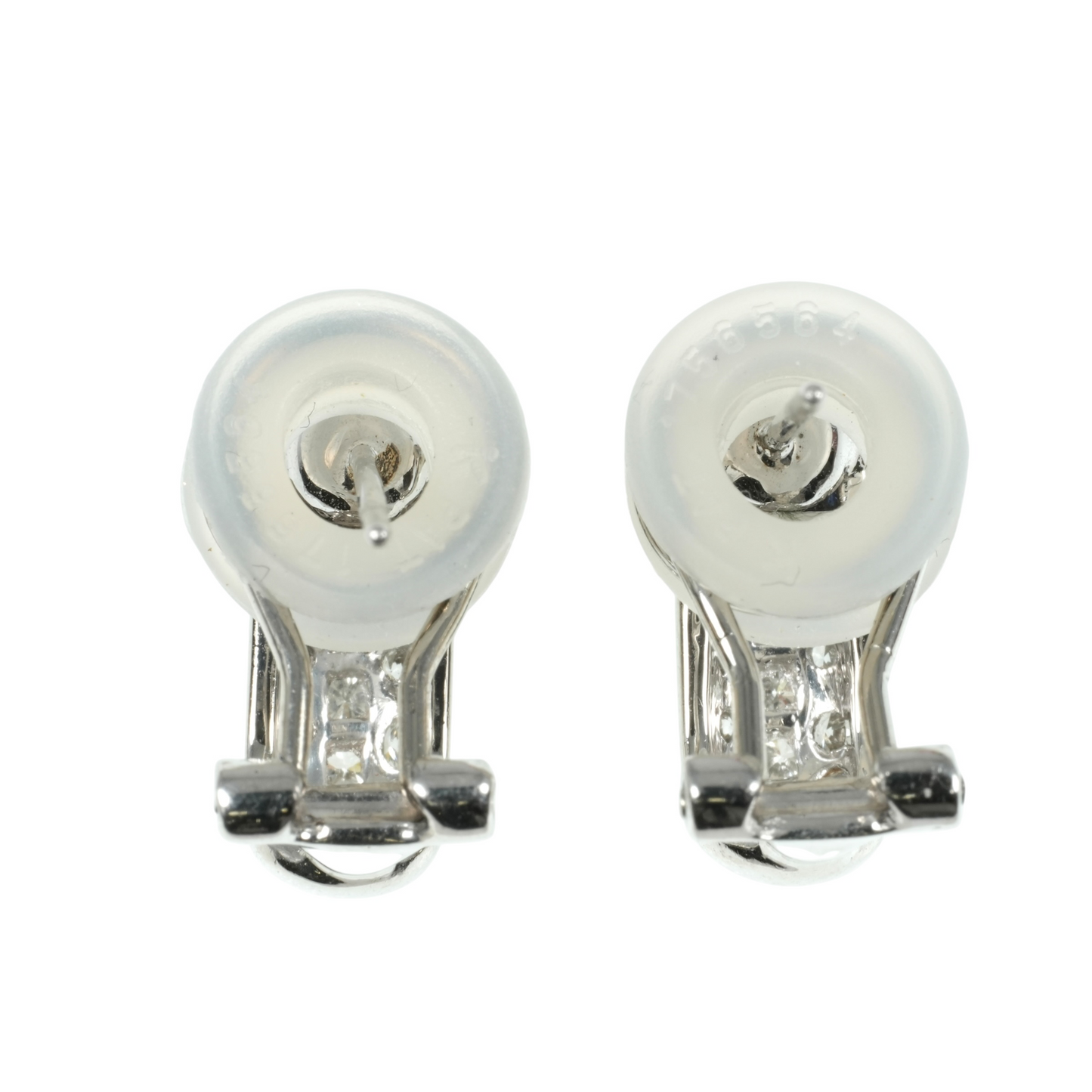 Sapphire Platinum Earring Pt900