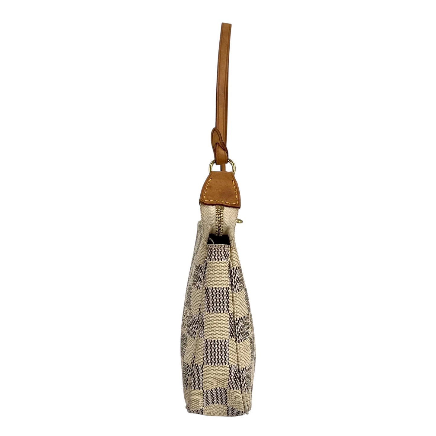 Louis Vuitton Damier Azur Pochette Accessories Pouch - White