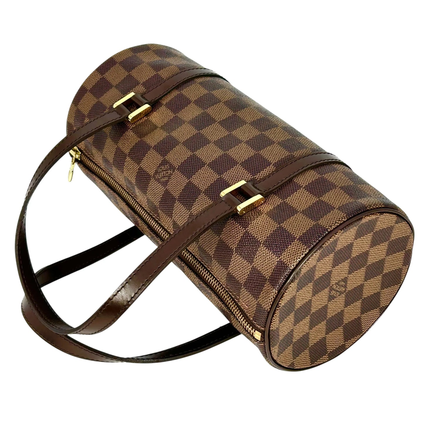 Louis Vuitton Damier Papillon Boston Hand Bag - Brown