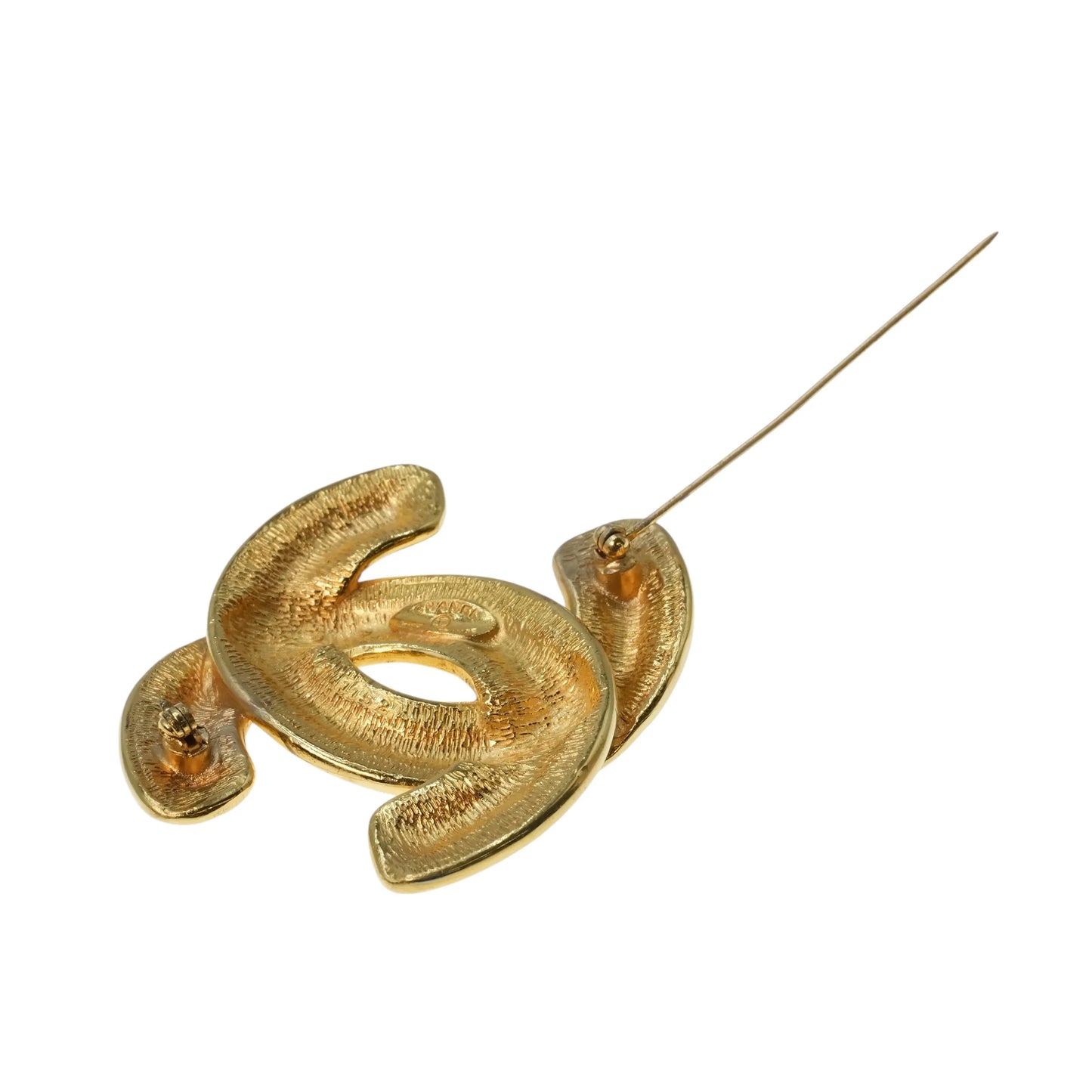 CHANEL CC Logo Brooch Accessories - Gold Plated