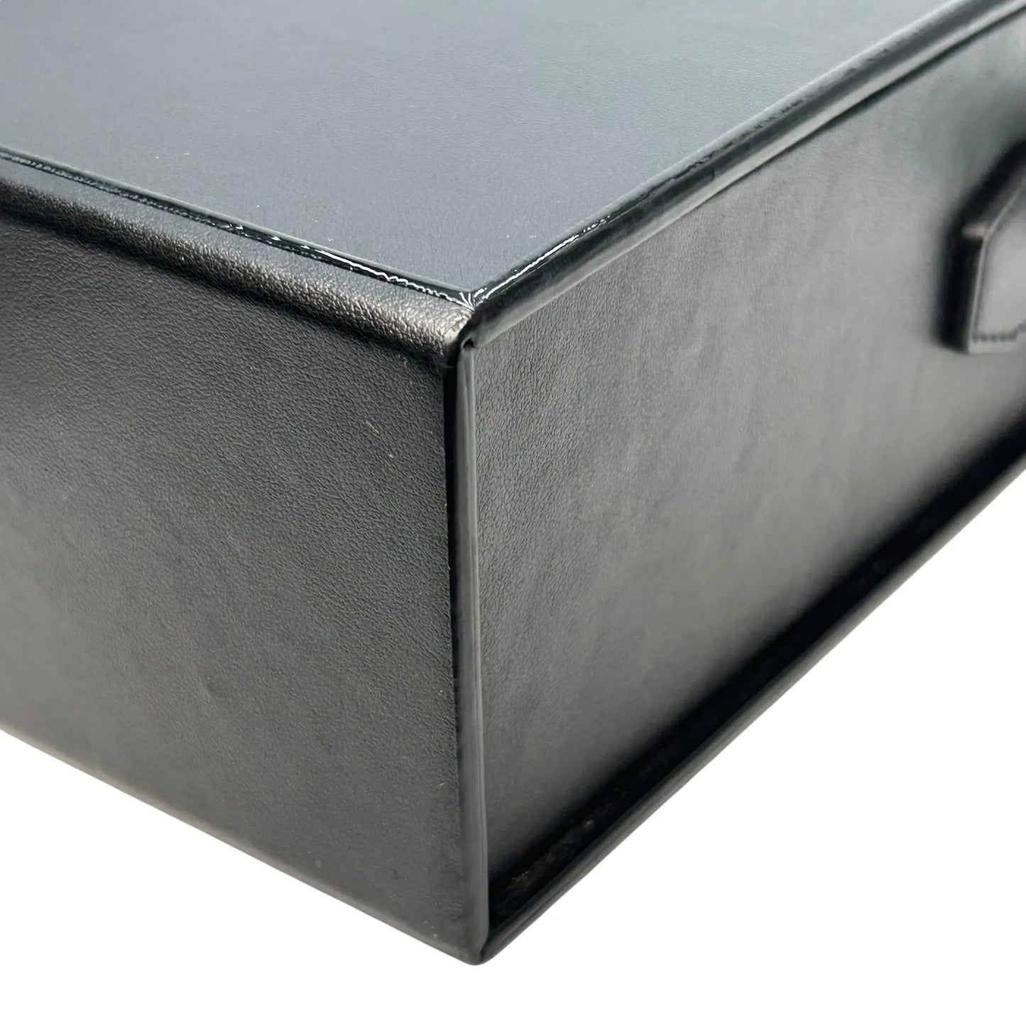 Fendi Roma Vertical Box Shoulder Bag - Black