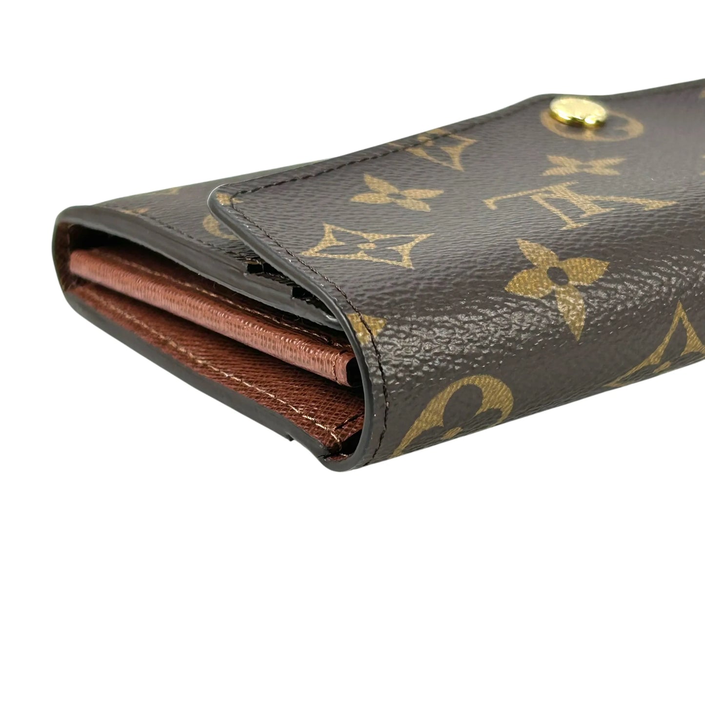 Louis Vuitton Monogram Portefeuille Salah Long Wallet - Brown - 33942